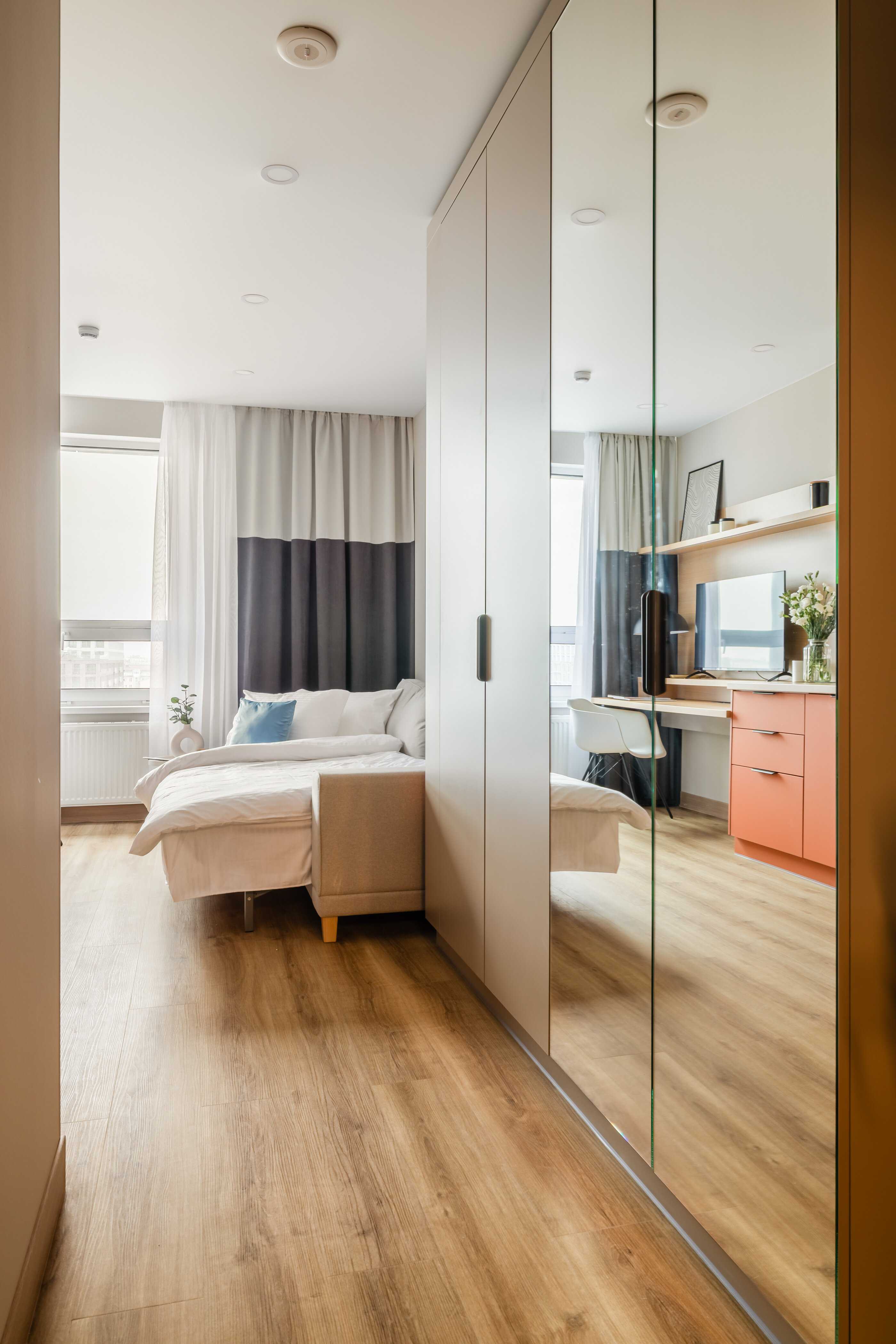 Апартаменты с видом на сад