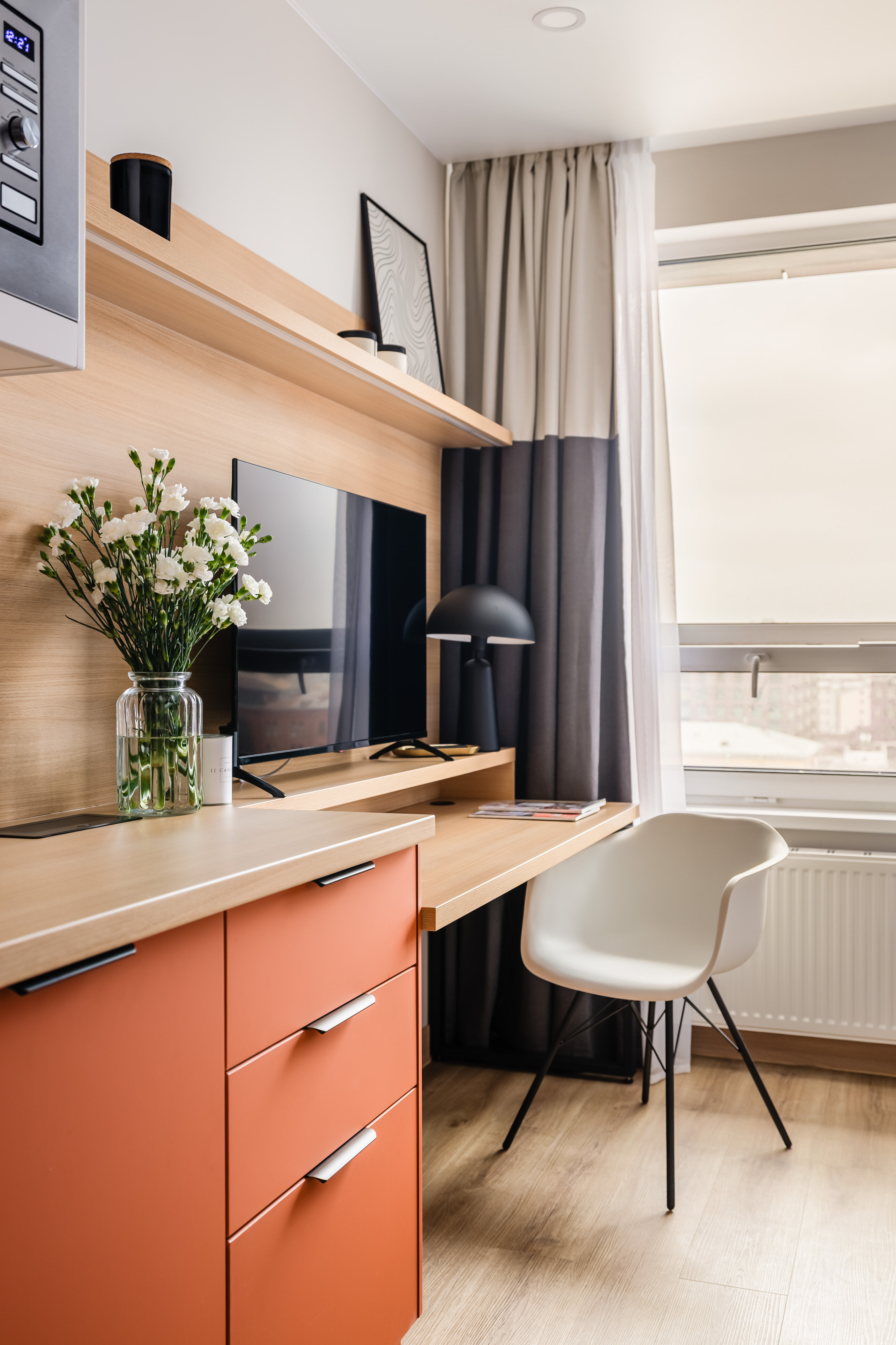 Апартаменты с видом на сад