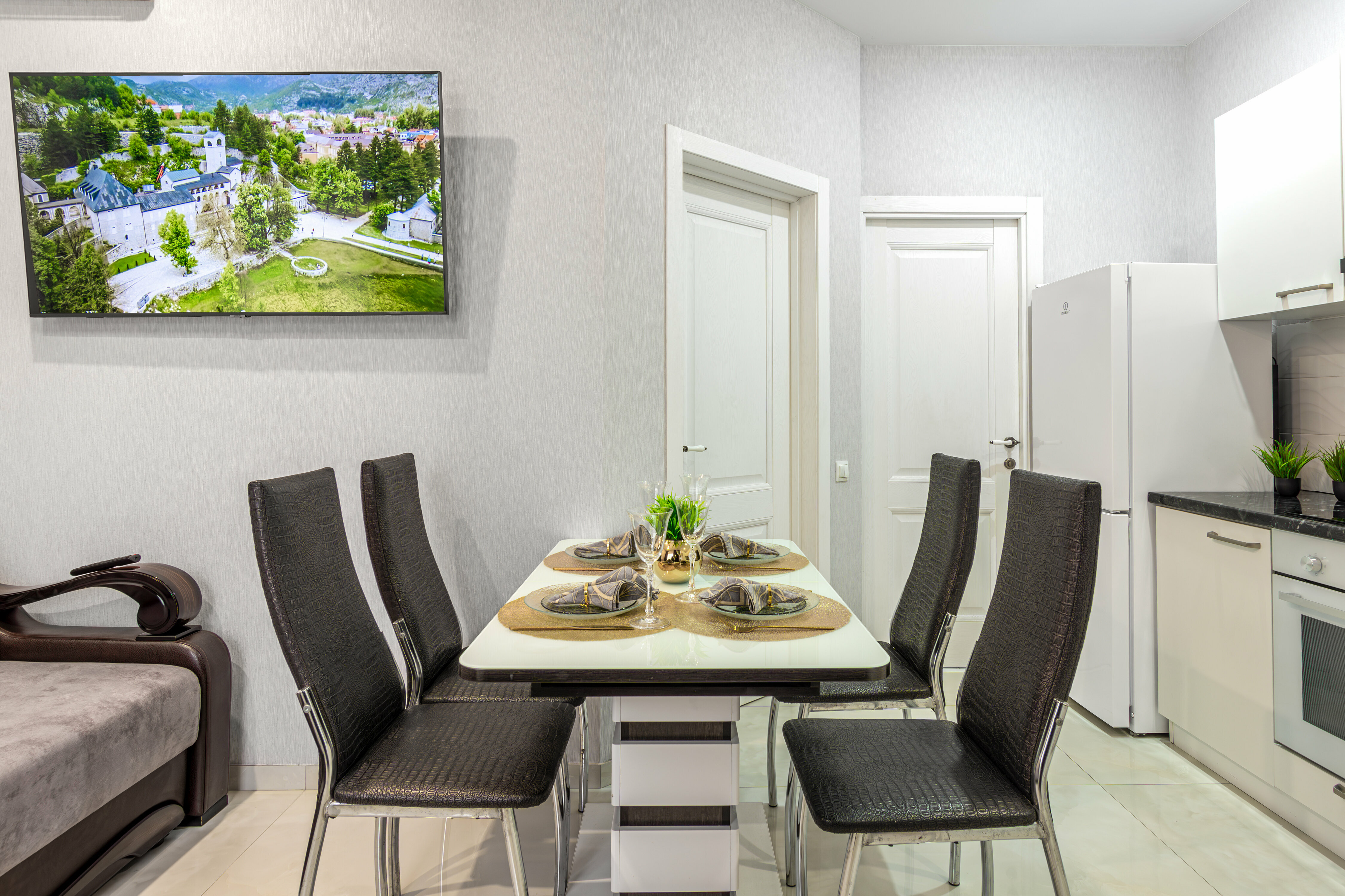 Апартаменты с 1 спальней