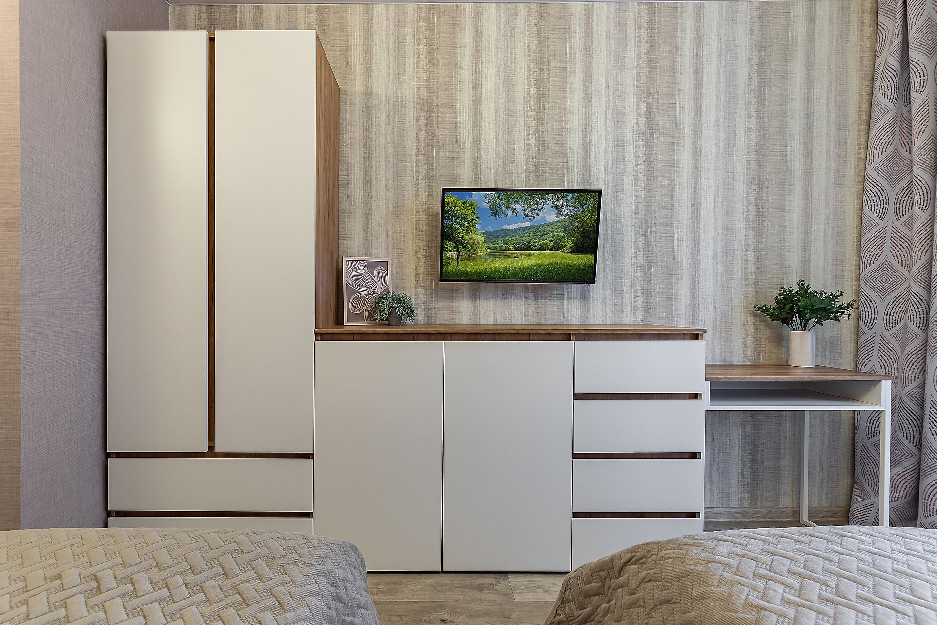 Апартаменты с 1 спальней