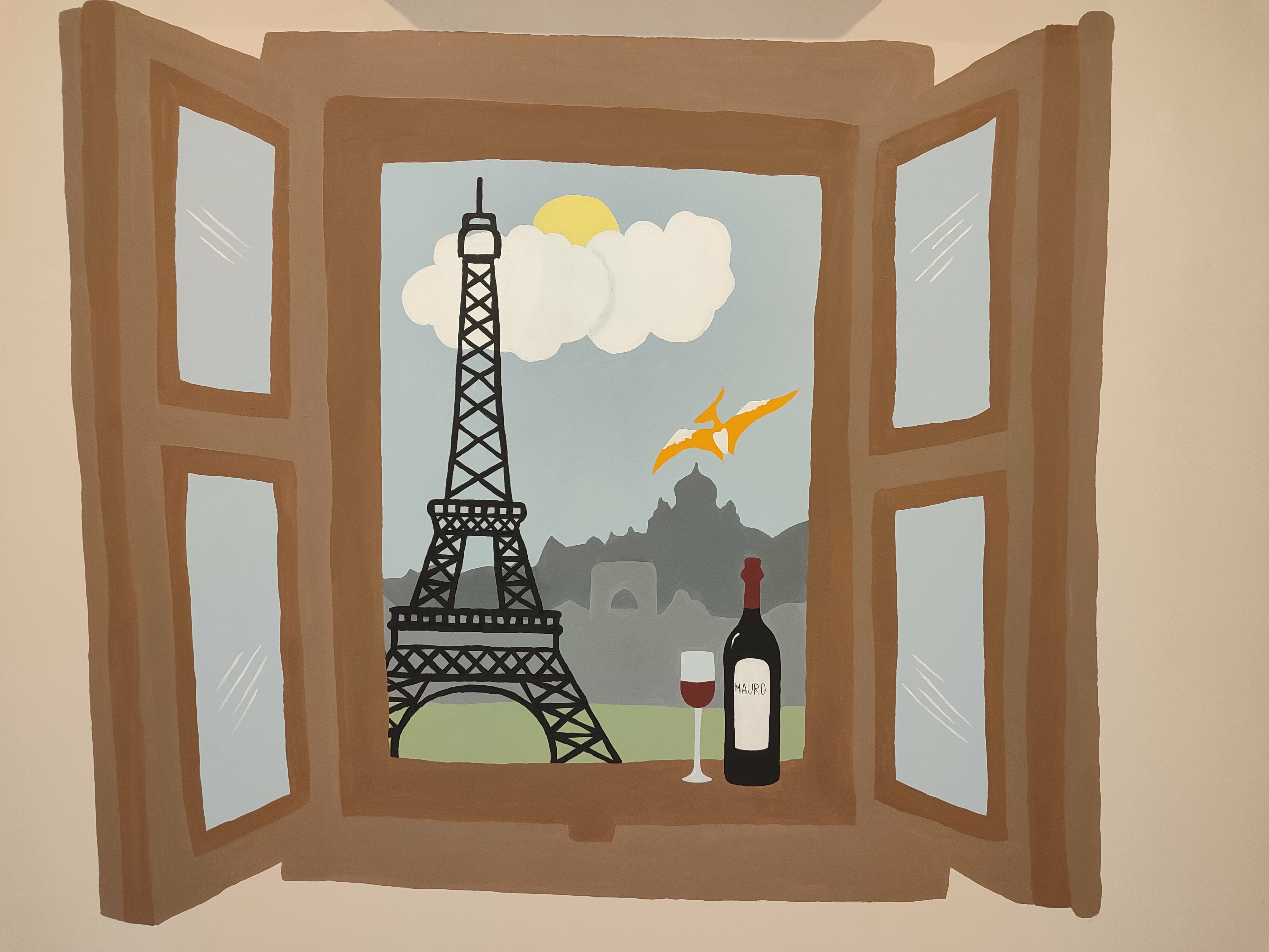 "Окно в Париж", комната, эконом без окна с кондиционером, двухместная, односпальные кровати, Wi-Fi, удобства на 5 комнат, 12 кв/м, 2 этаж