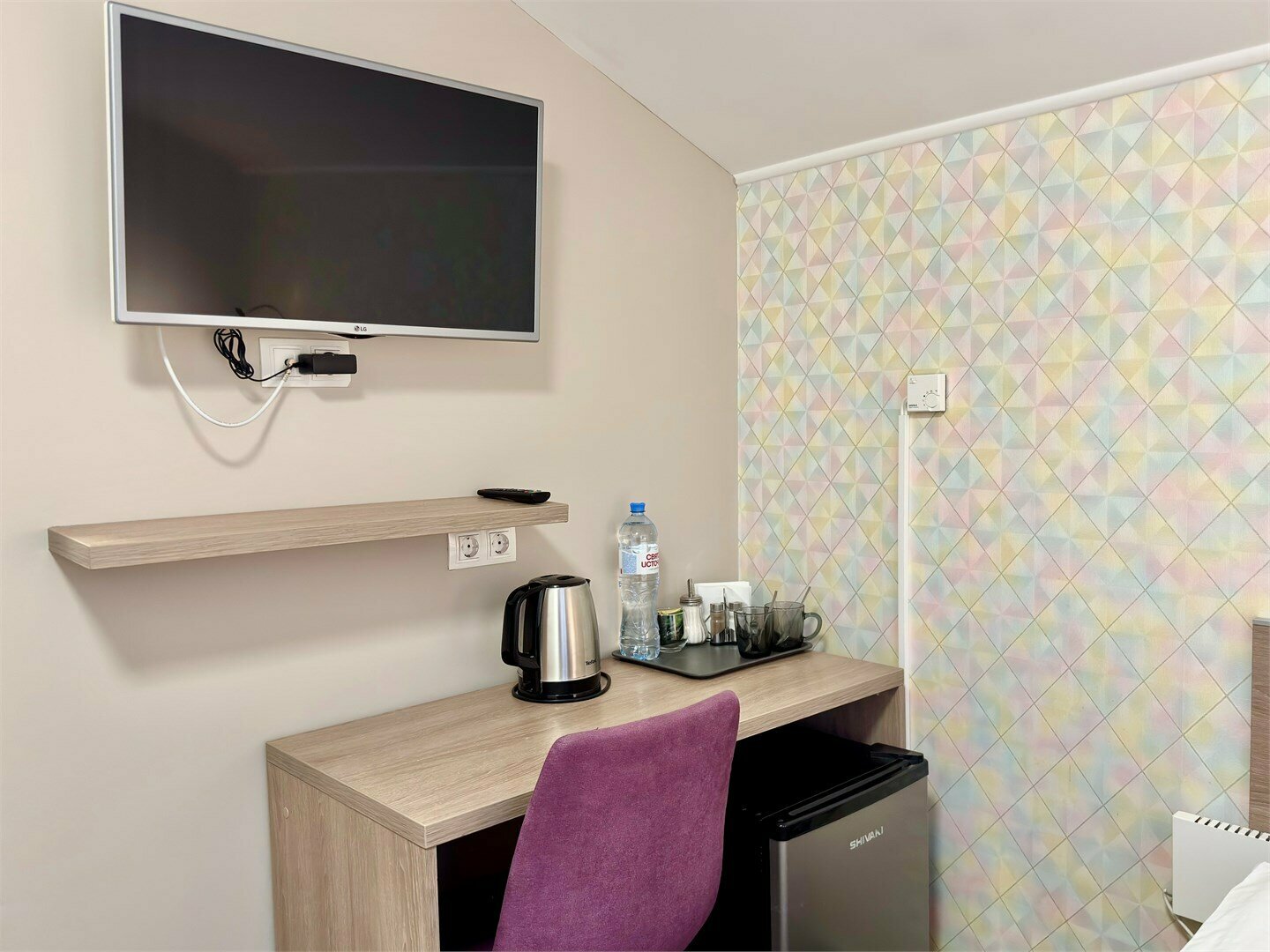 Стандартный номер с одной двуспальной кроватью или двумя раздельными