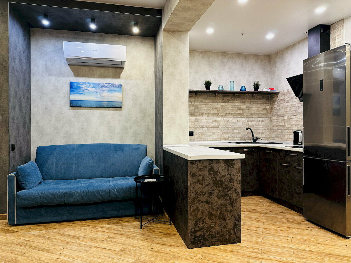 Шикарная студия с видом на море, в центре Сочи, пляж в 5 минутах