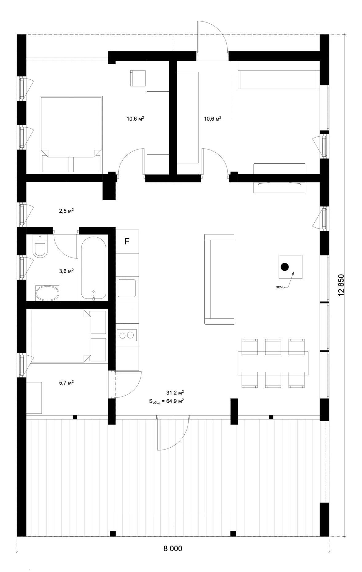 ДубльДом 65-27 на 3 линии