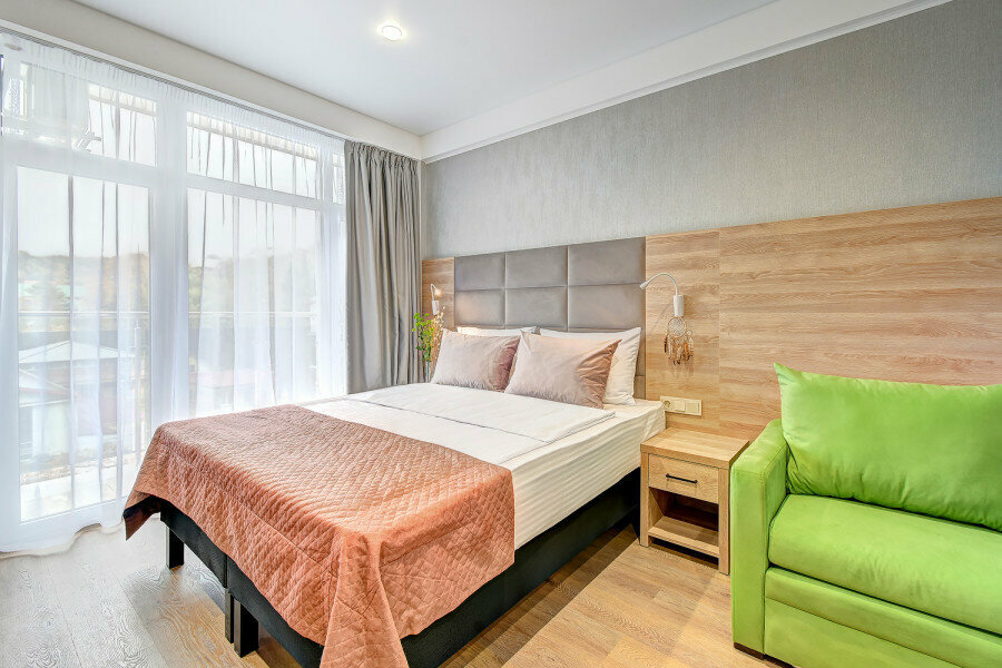 Двухместный номер с 1 кроватью или 2 отдельными кроватями и дополнительной кроватью