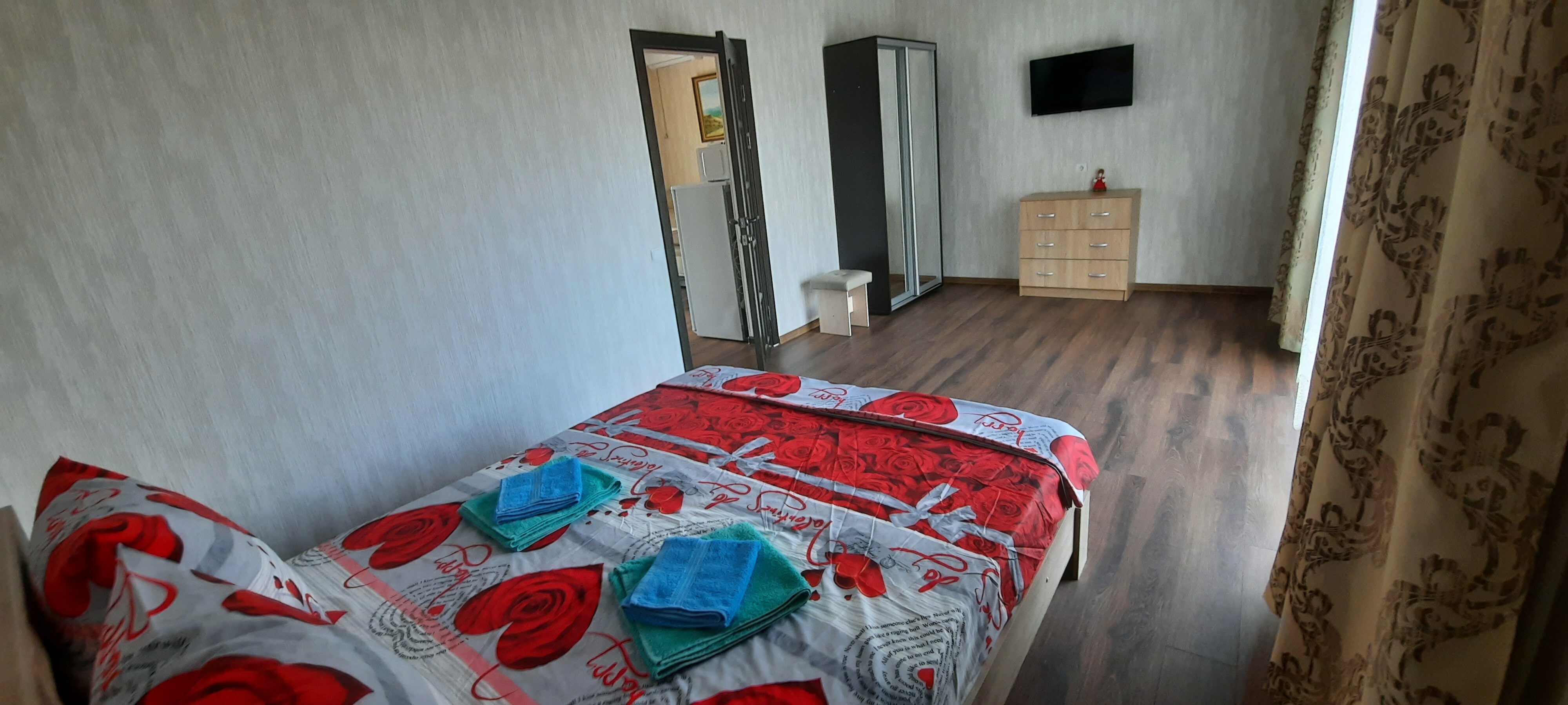 Стандартный четырехместный номер с кухней