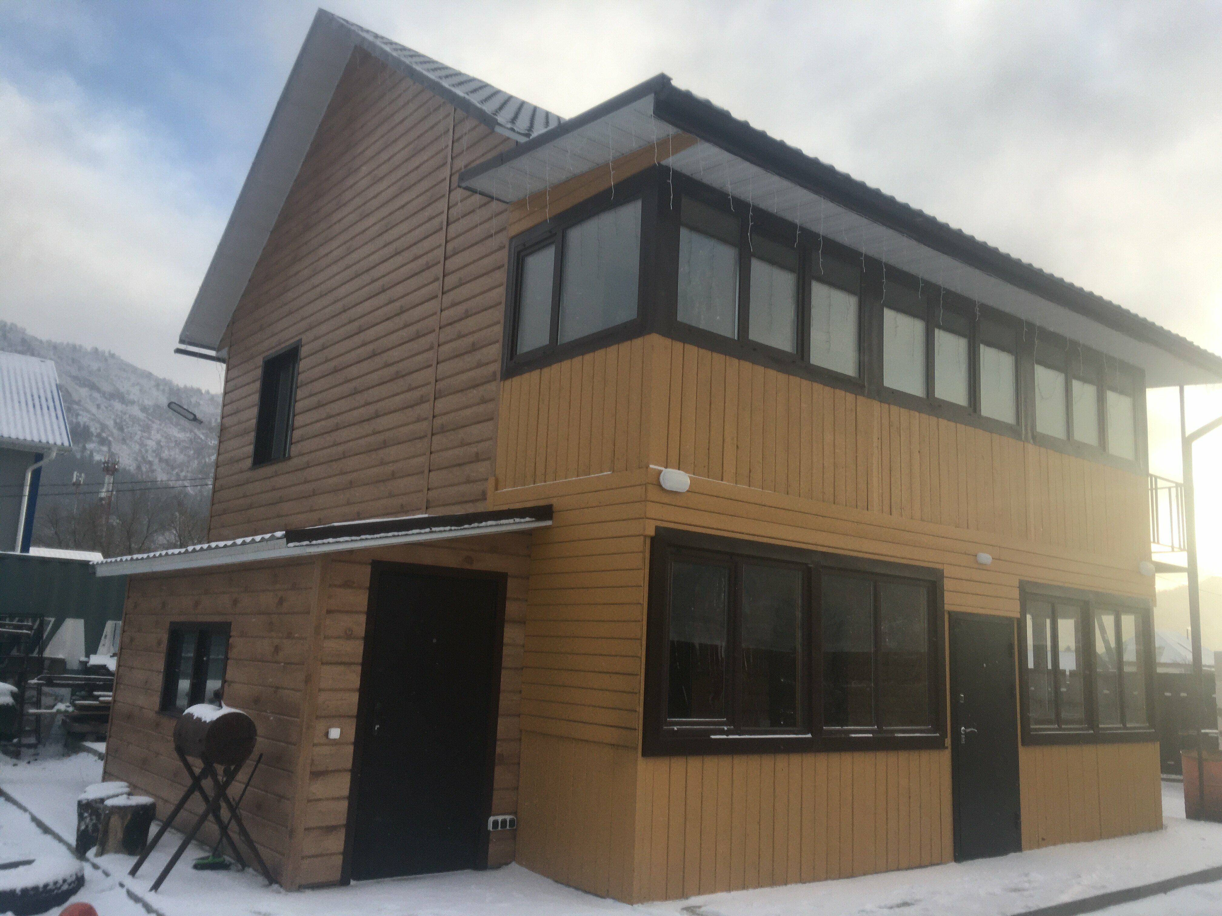 Дом с видом на горы