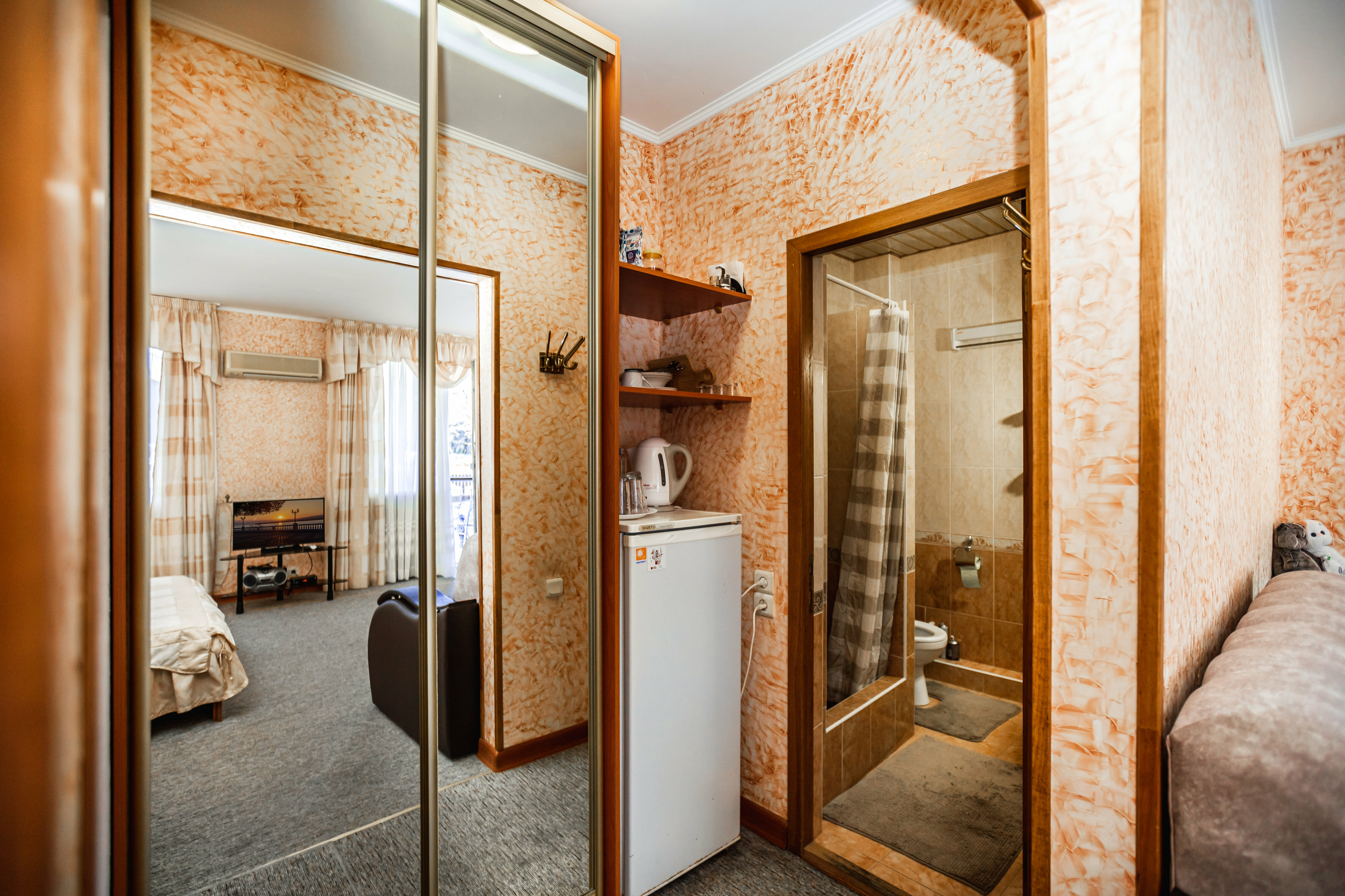 Семейный номер с балконом