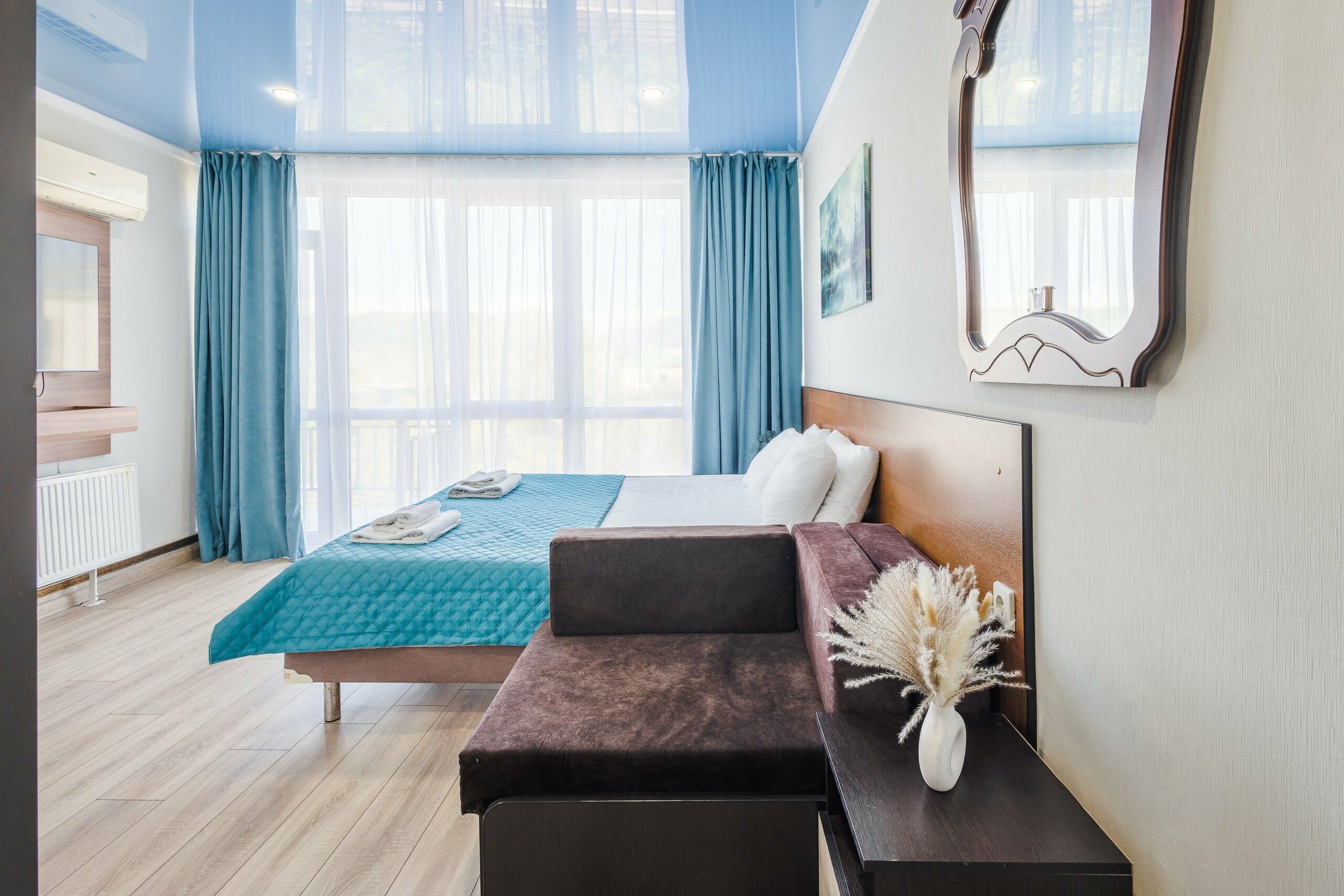 Трехместный Делюкс с собственной террасой