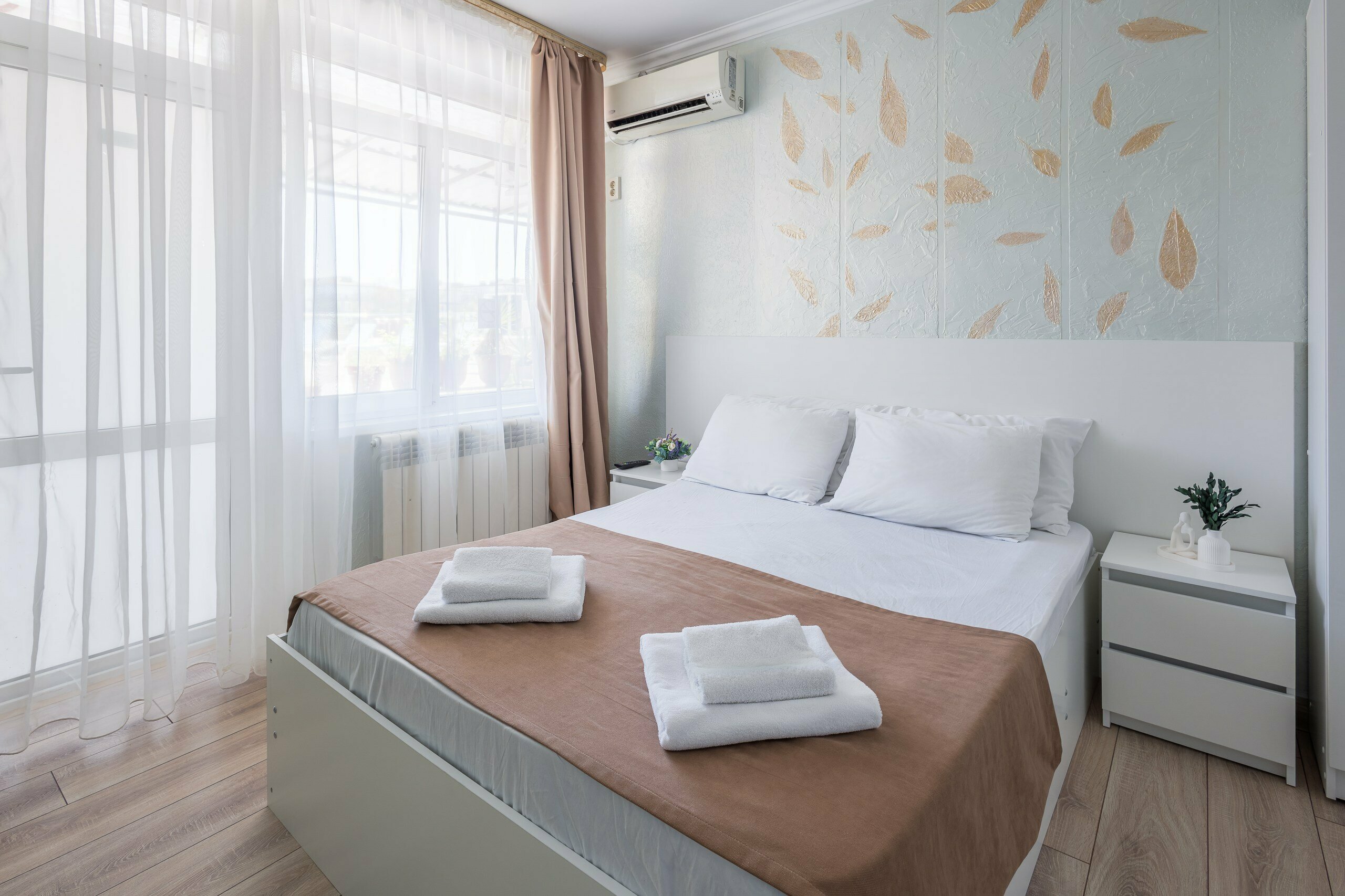 Двухместный номер с 1 кроватью и видом на горы