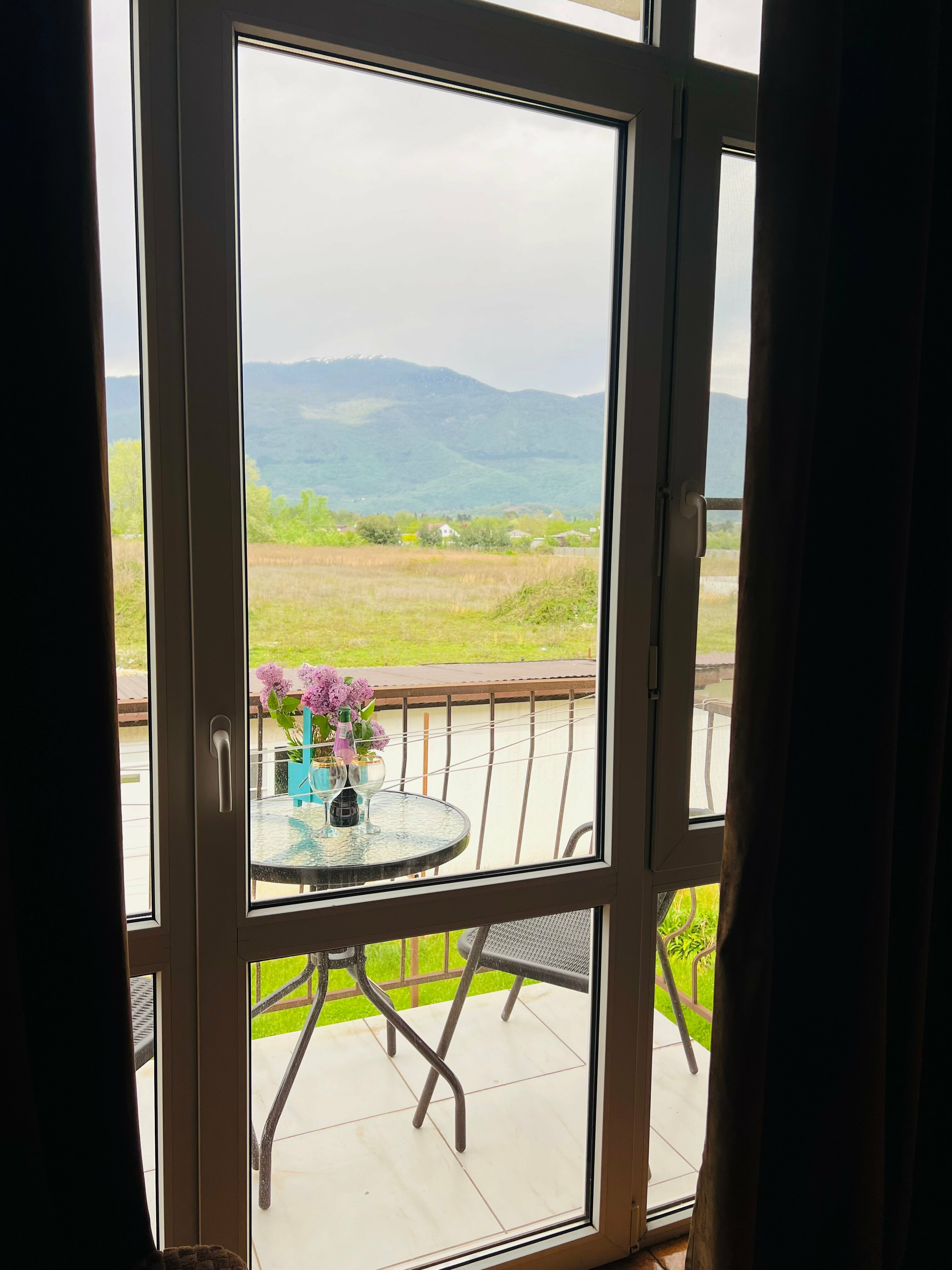 Двухместный номер Делюкс с 1 кроватью и балконом