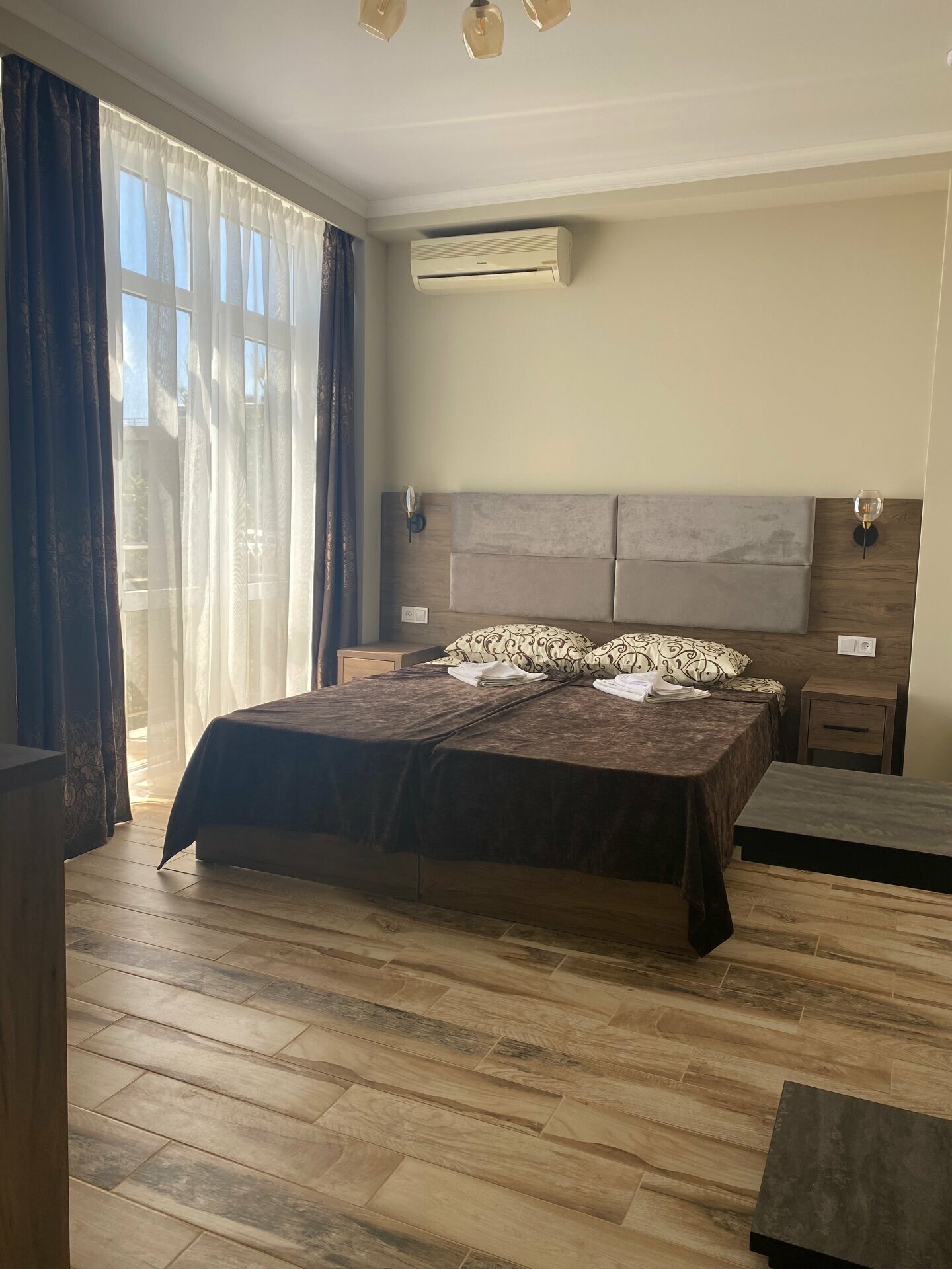 Двухместный номер Делюкс с 1 кроватью и балконом, вид на море