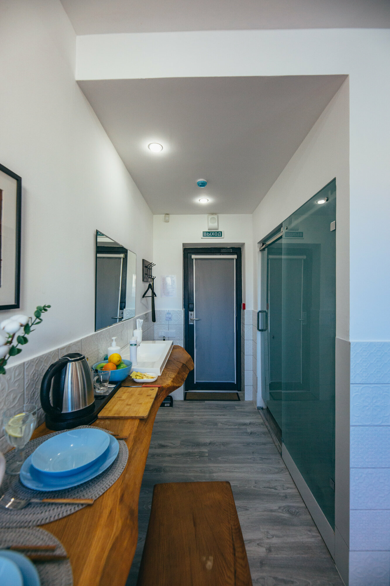 Мини-студия с выходом на террасу