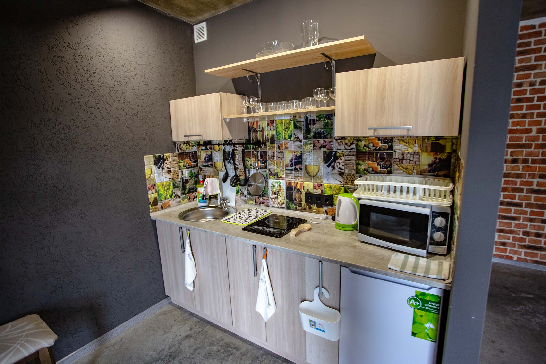 Двухэтажный дизайнерский лофт