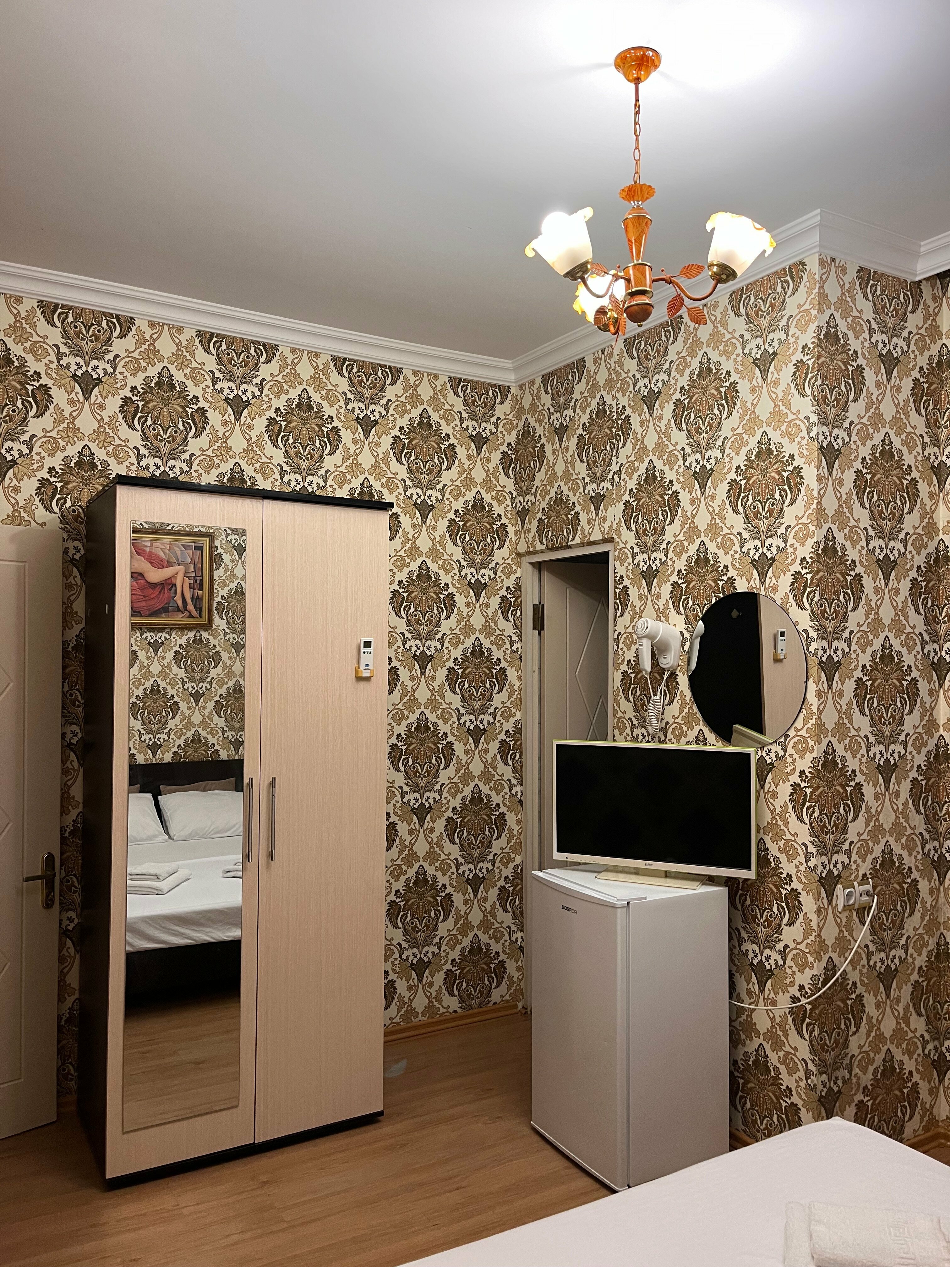 Двухместный номер с 1 кроватью и видом на парк