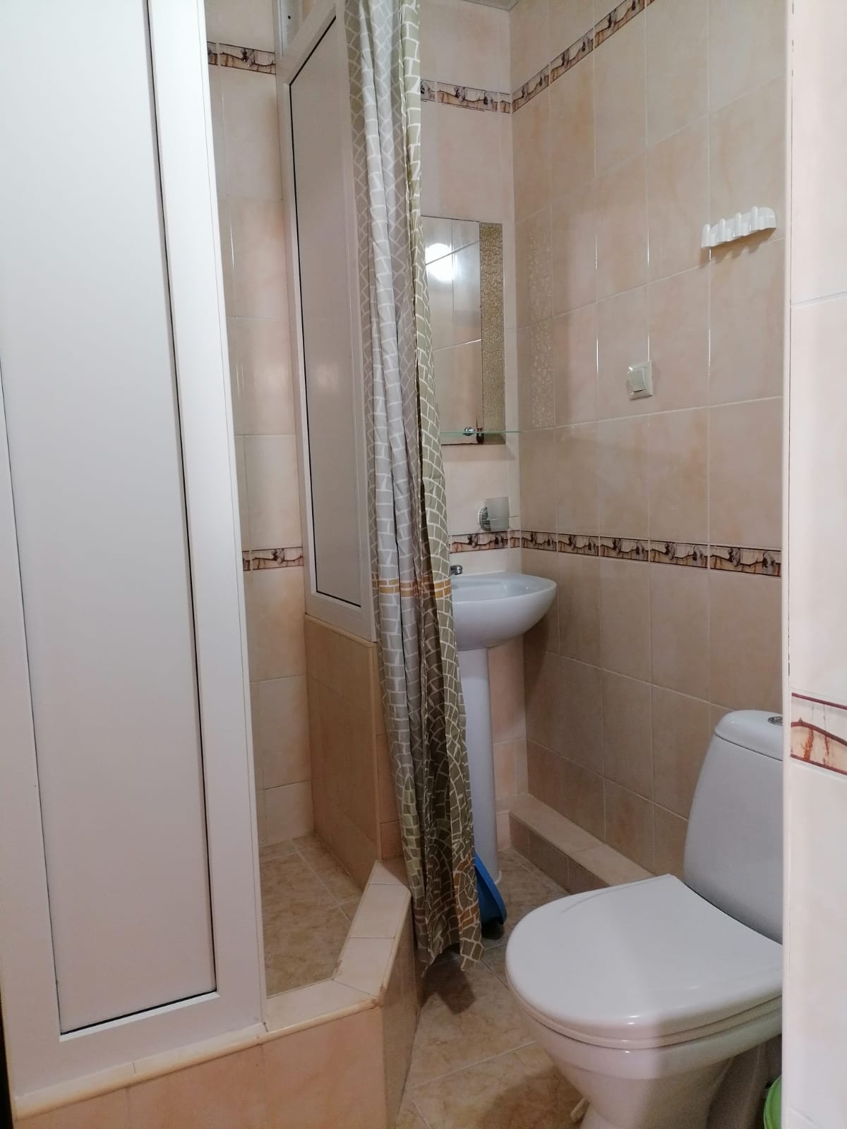 Двухместный номер с 1 кроватью и террасой