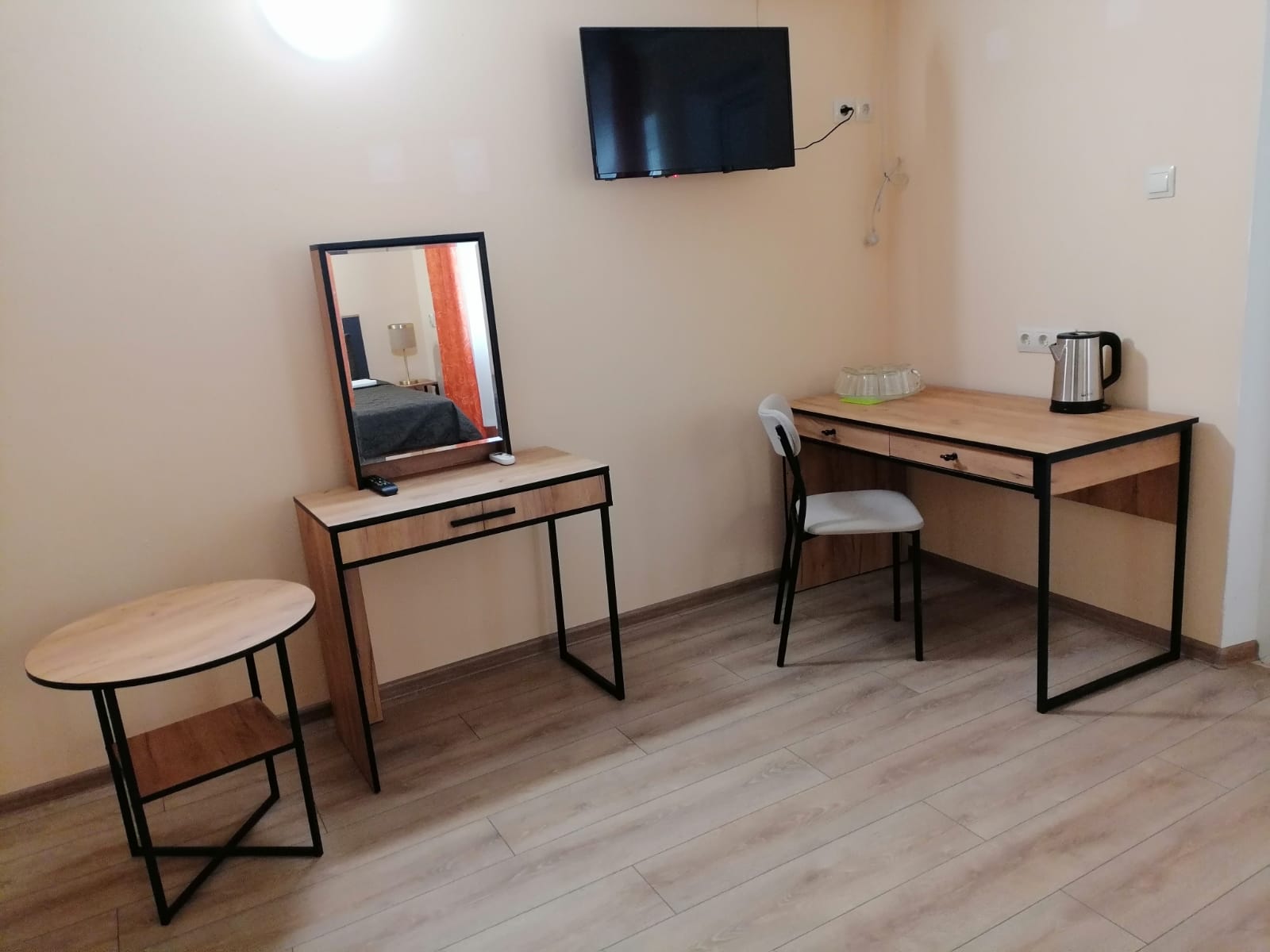 Двухместный номер с 1 кроватью и террасой