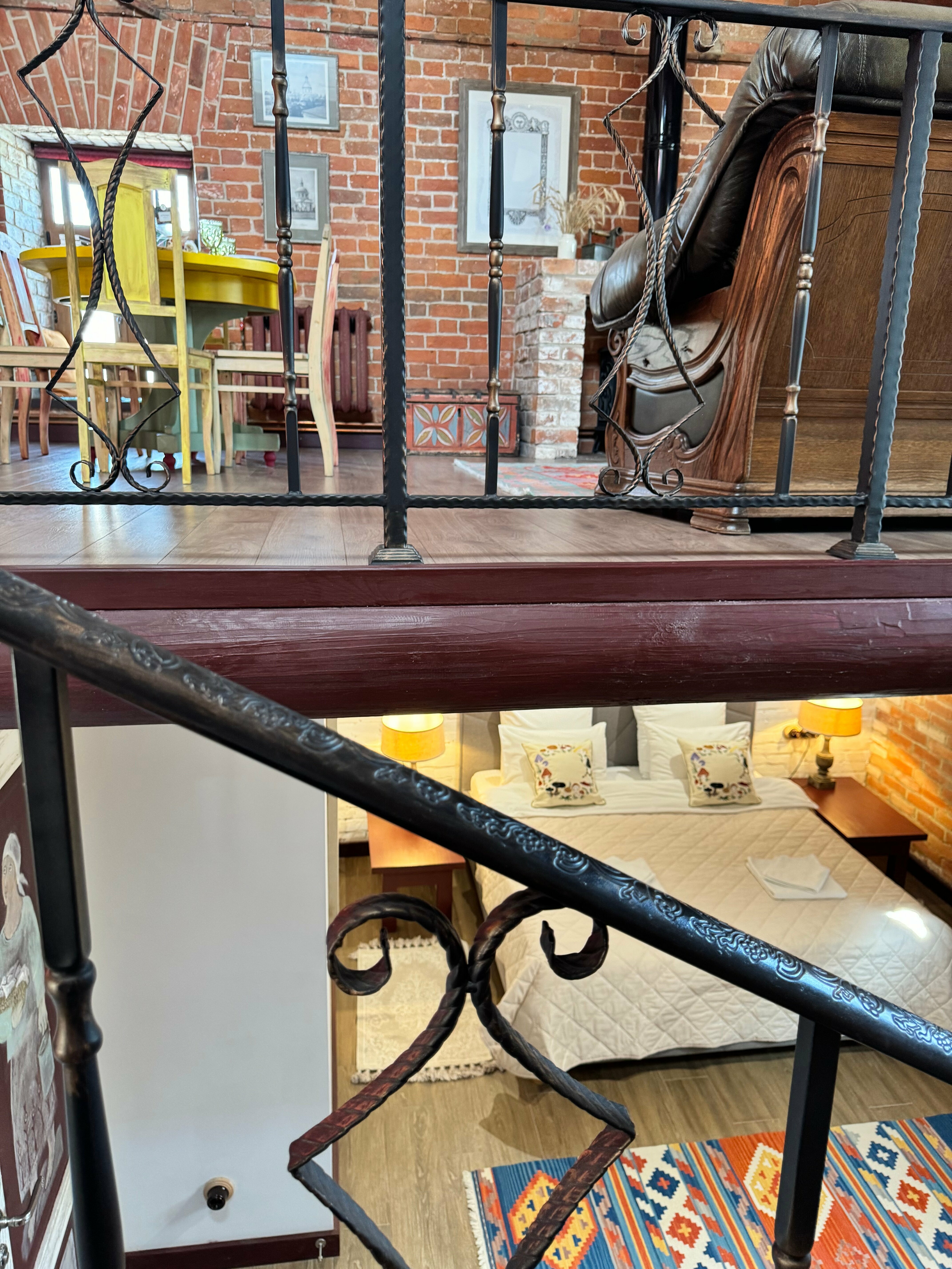 Двухуровневый четырехместный номер