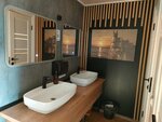 Двухместный номер с 2 отдельными кроватями и душем в Мотель Еврозона