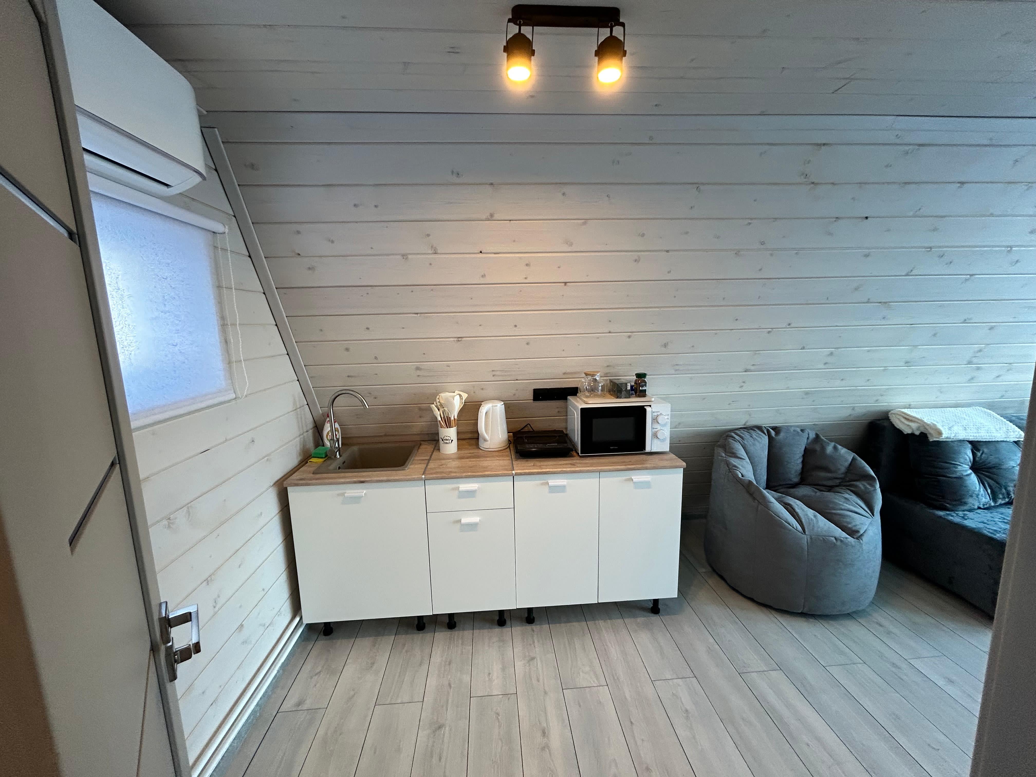 Двухуровневый четырехместный номер