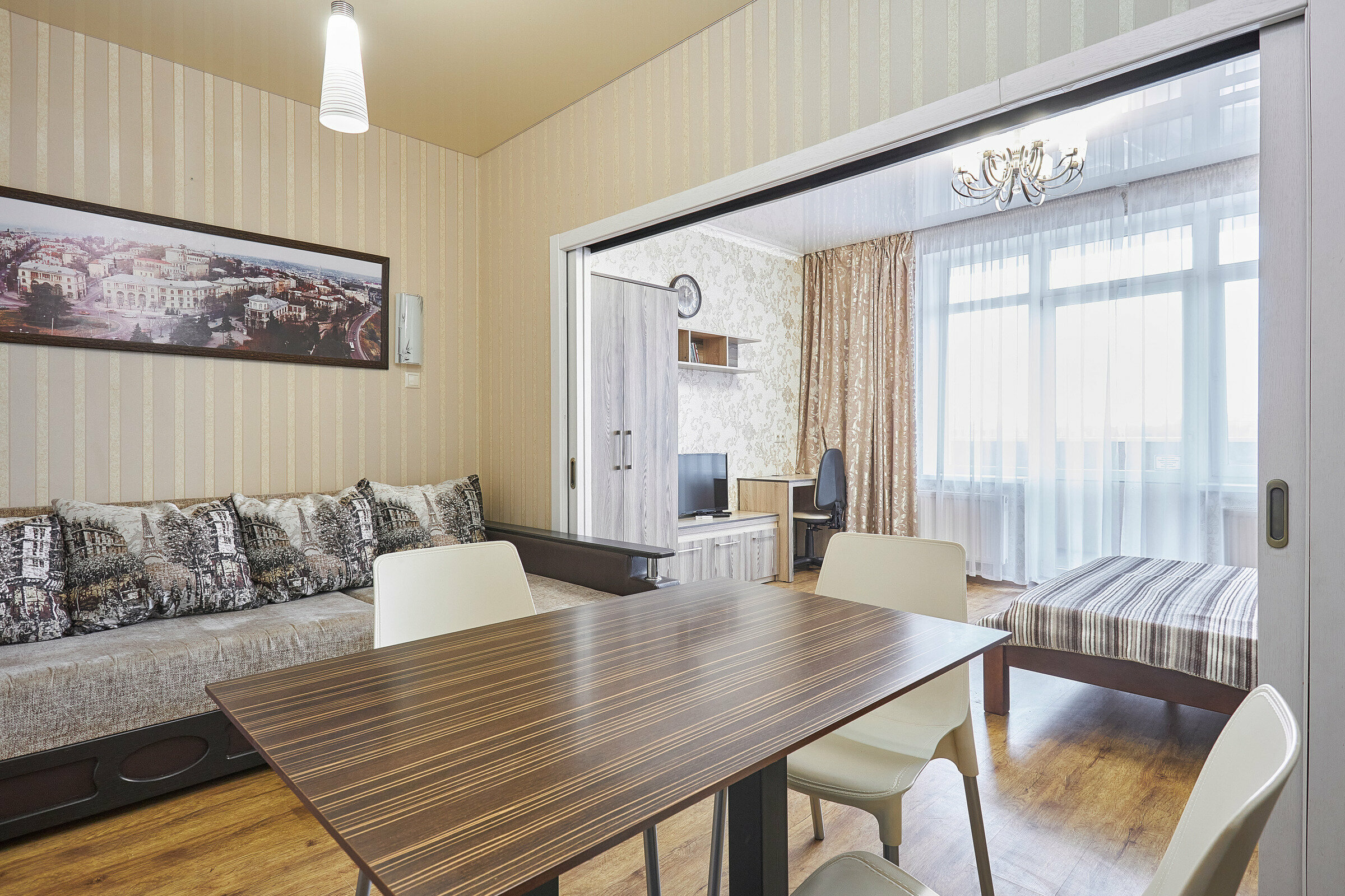 Апартаменты с видом на море ( с раздвижными дверями)