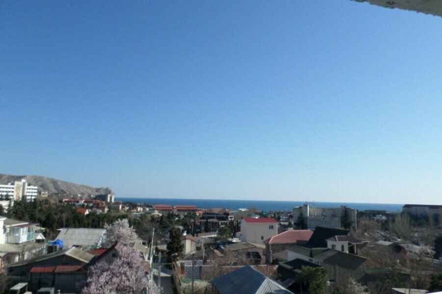 Двухместный номер стандарт 3 этаж "Е": 3-местный (2 основных + 1 доп) с видом на море