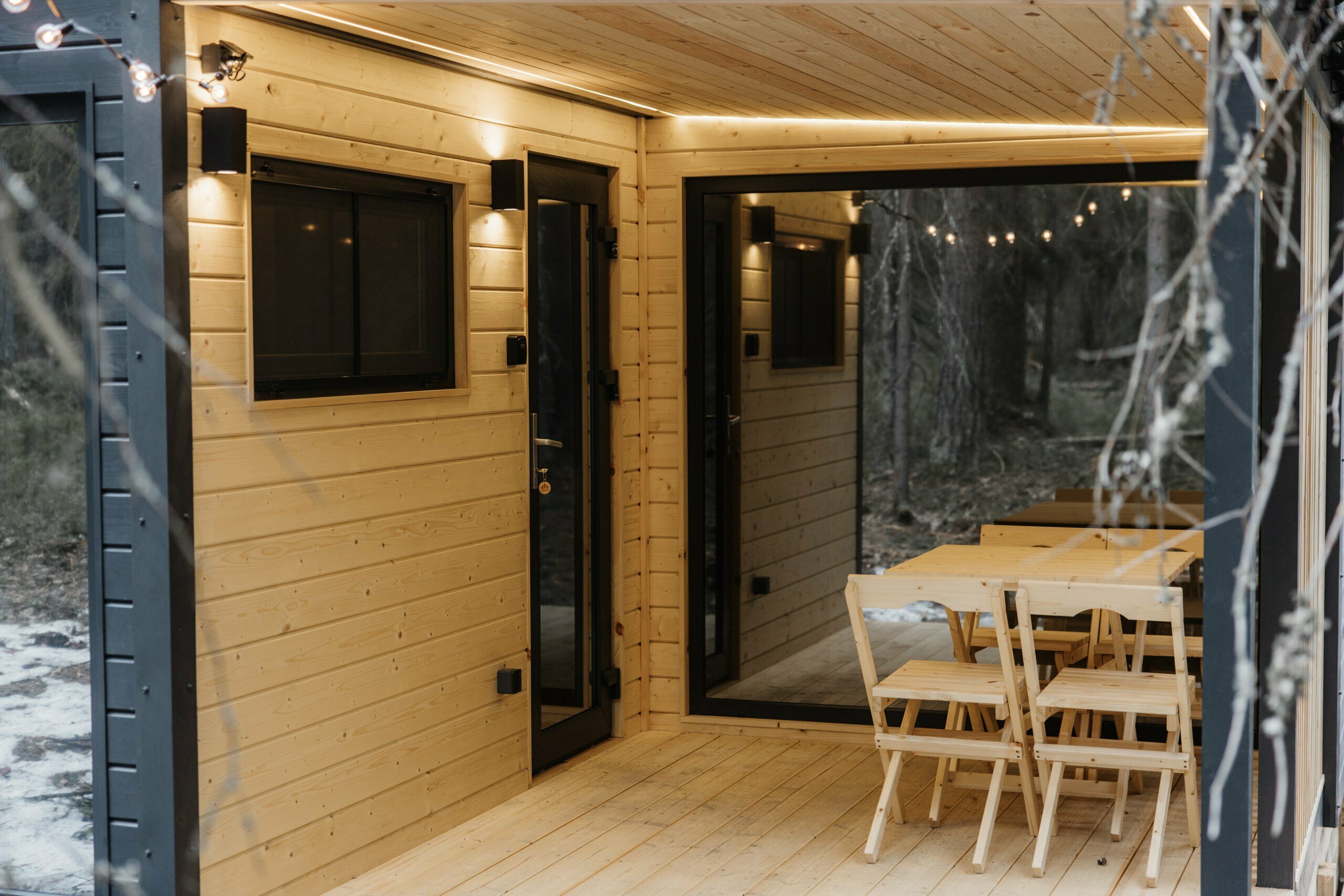 Коттедж с видом на лес