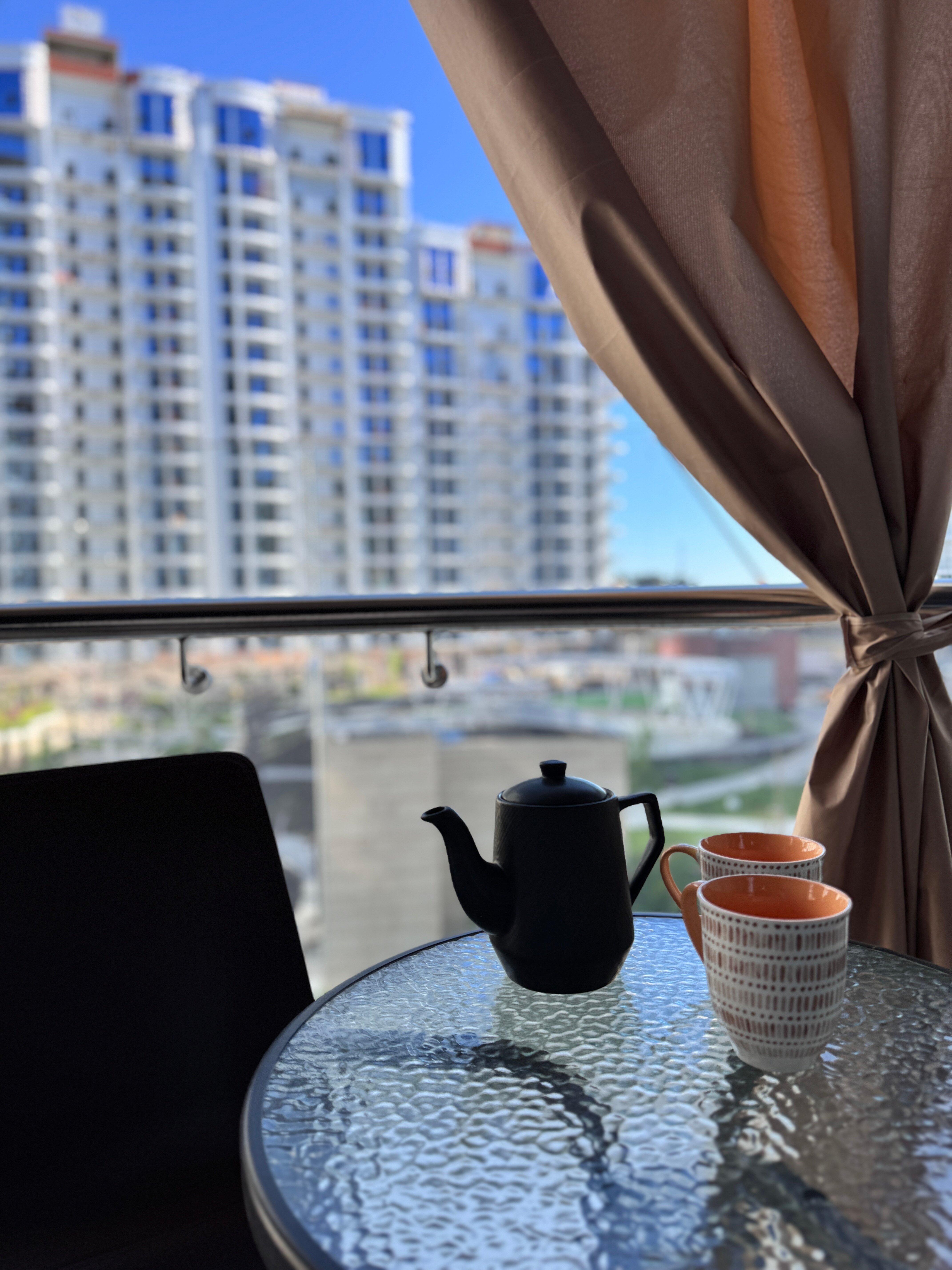 Студия с балконом в ЖК "Sun Hills Ольгинка" на 3 этаже