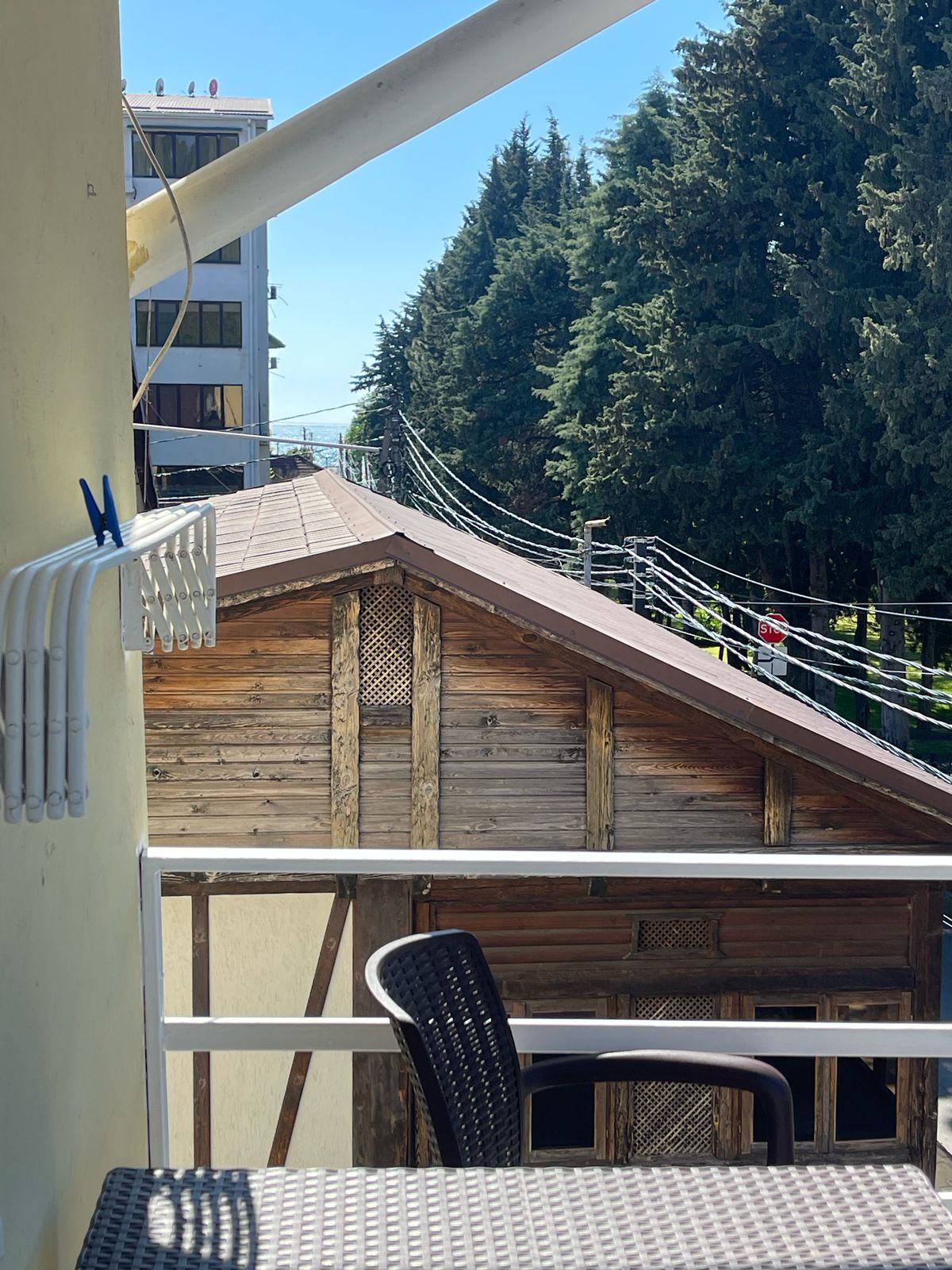 Двухместный номер Делюкс с 1 кроватью и балконом, вид на море