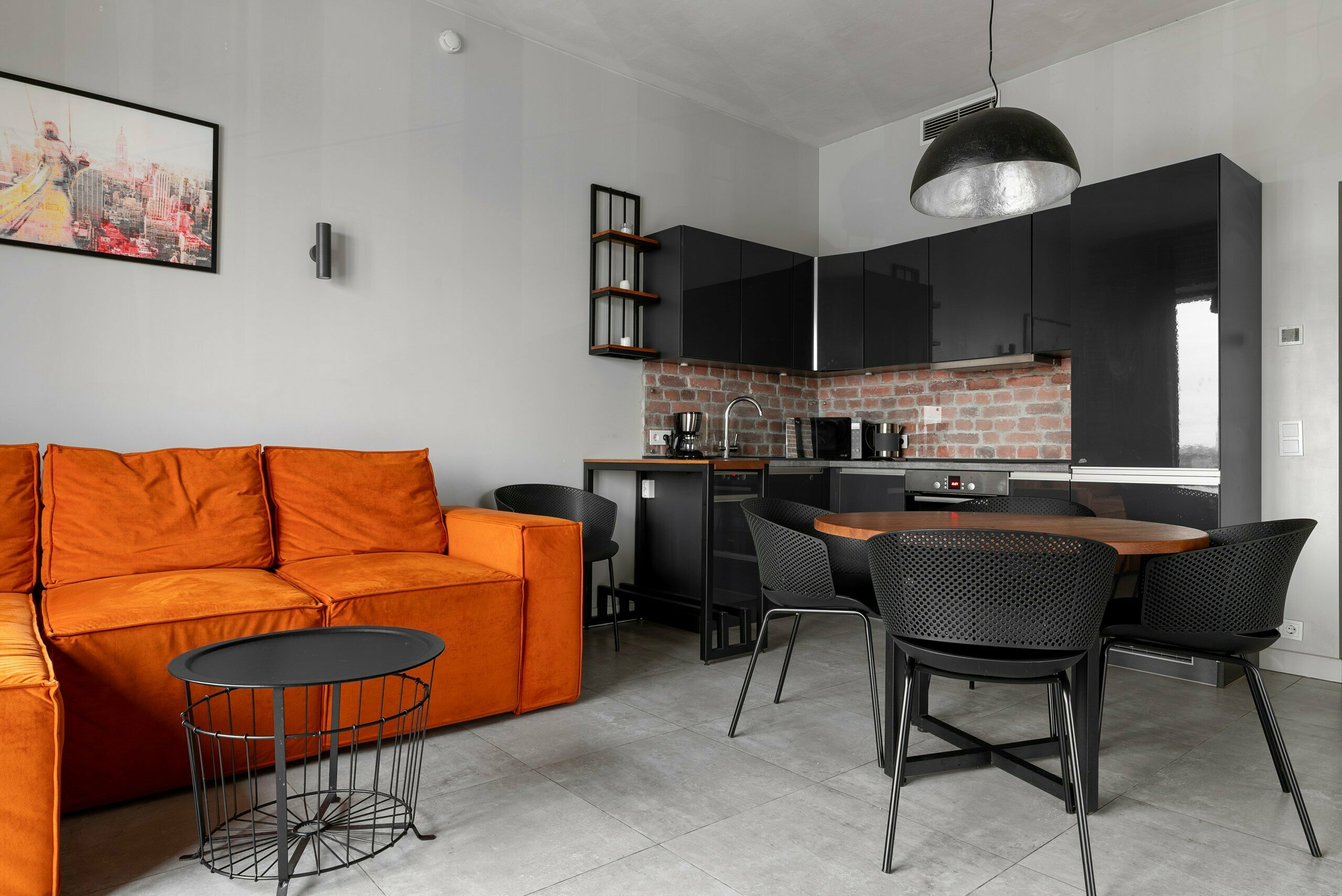 Апартамент с детской для 6-ти гостей с видом на город