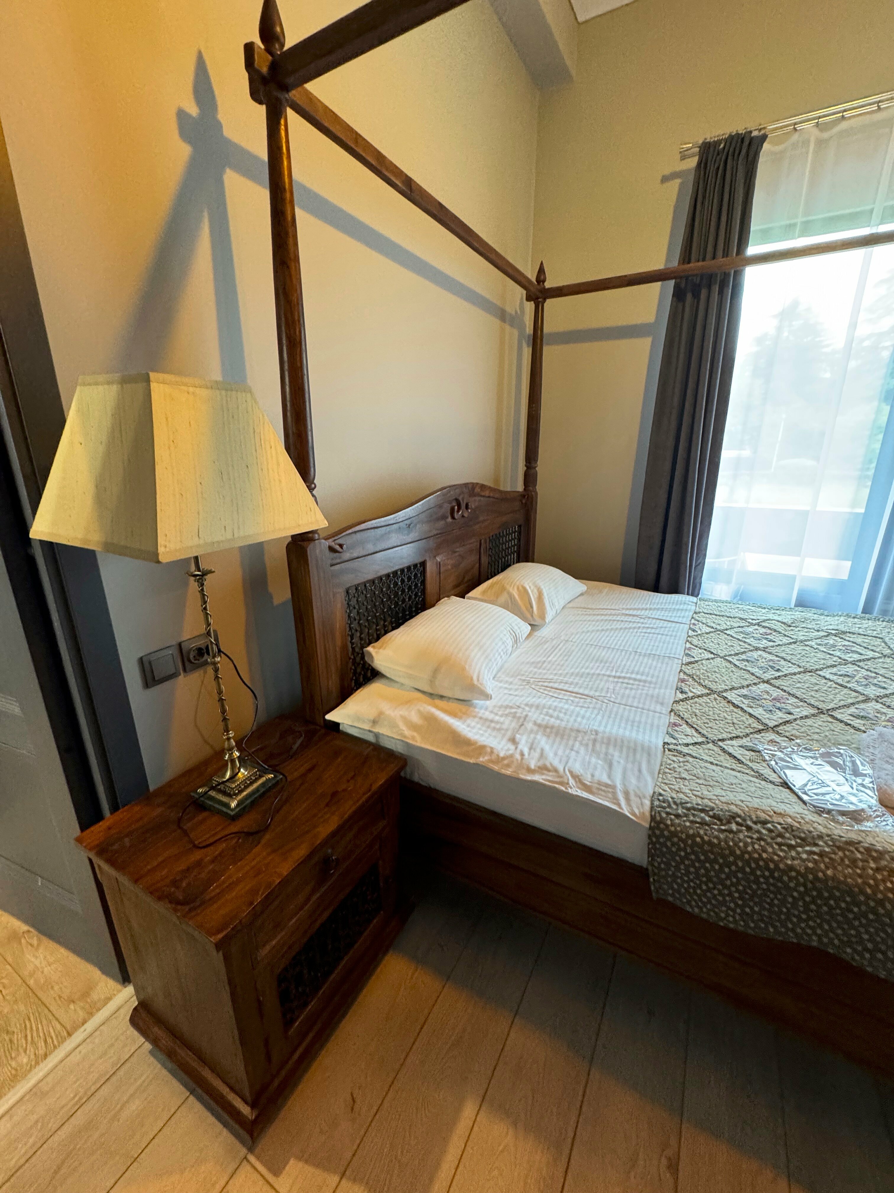 Двухместный номер с 1 кроватью и видом на горы