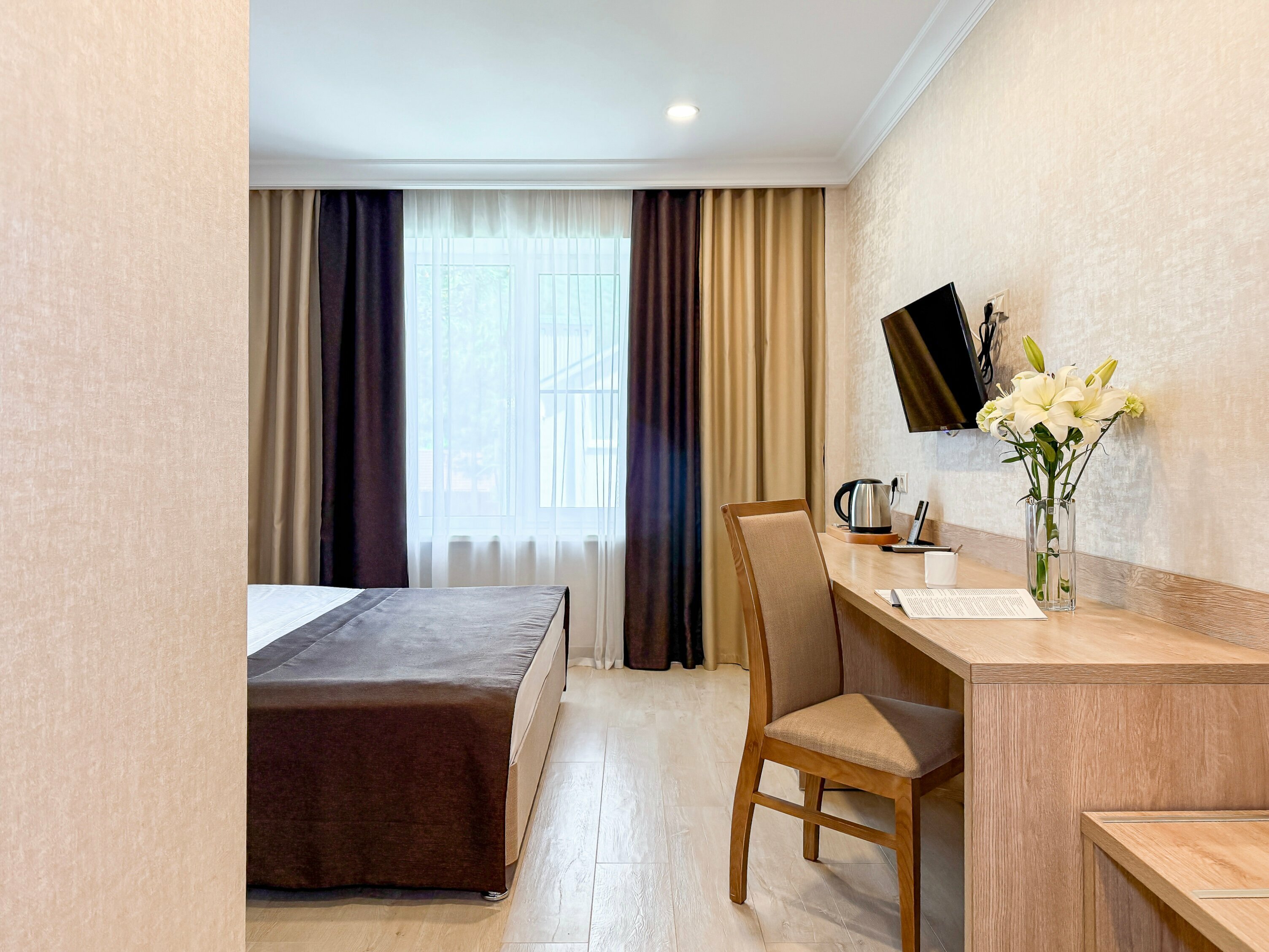 Двухместный с двуспальной кроватью стандарт