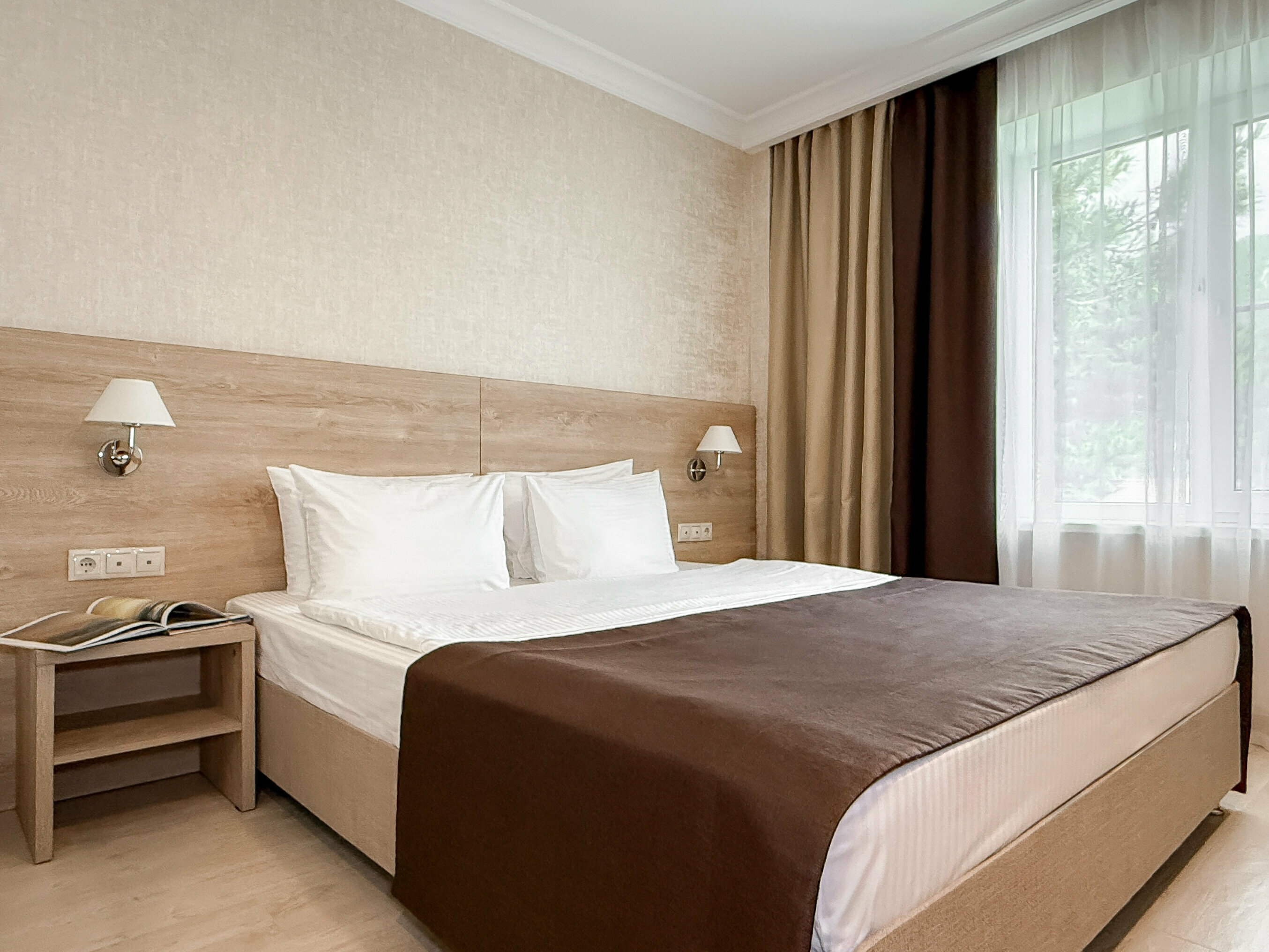 Двухместный с двуспальной кроватью стандарт