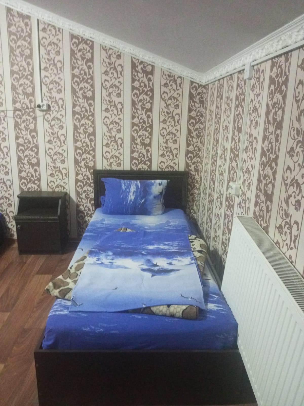 Одноместный номер с общим душем и туалетом