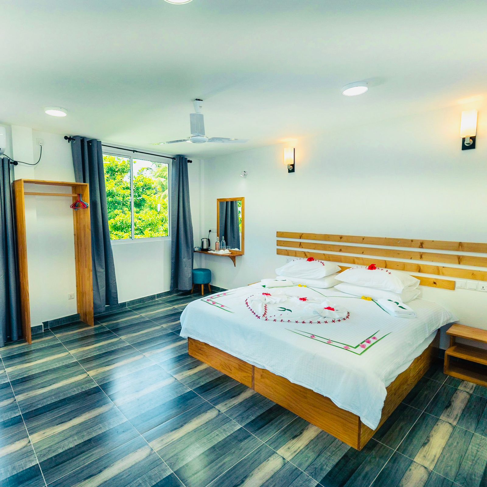 Большой двухместный номер с 1 кроватью