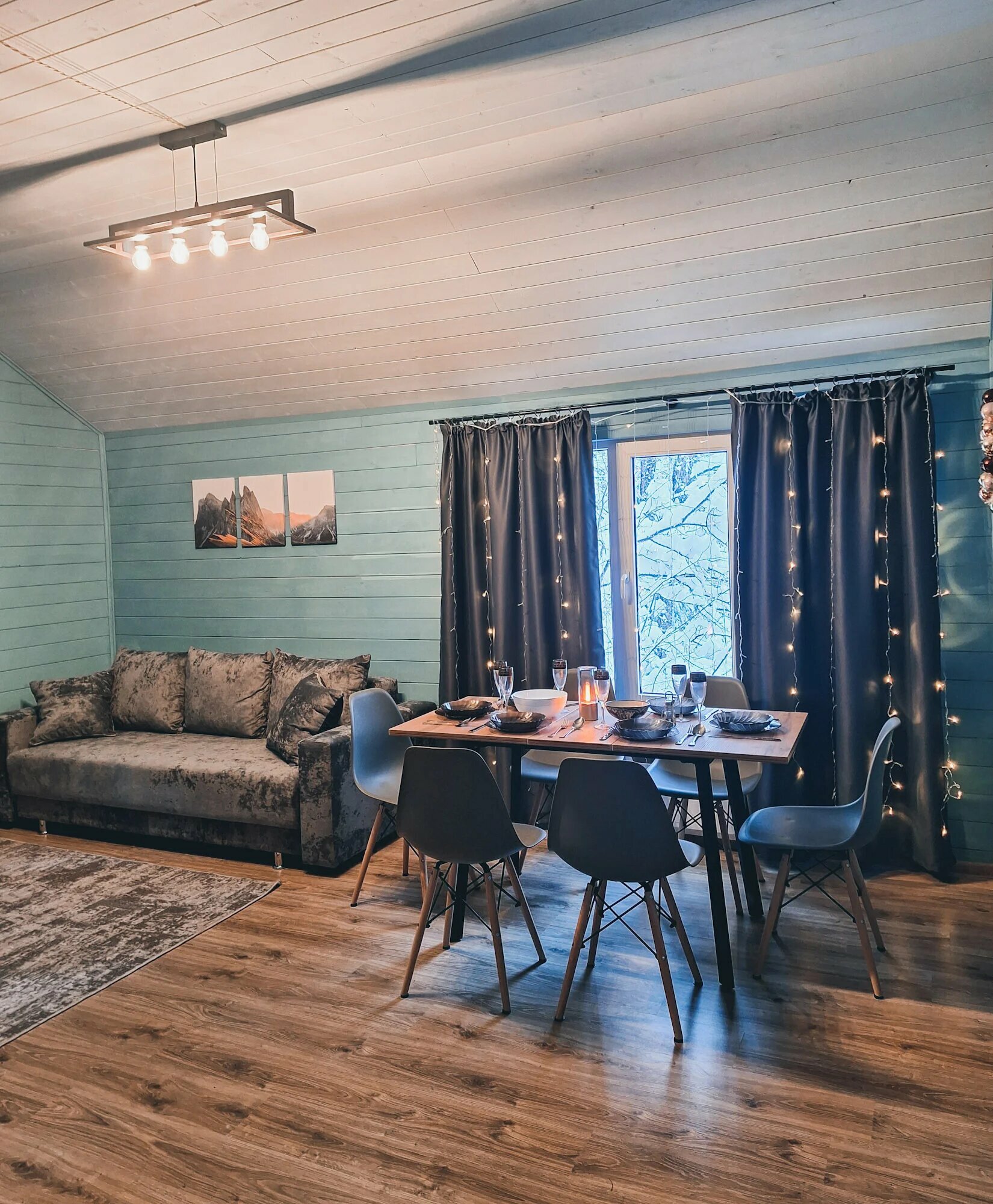 Дом с видом на горы