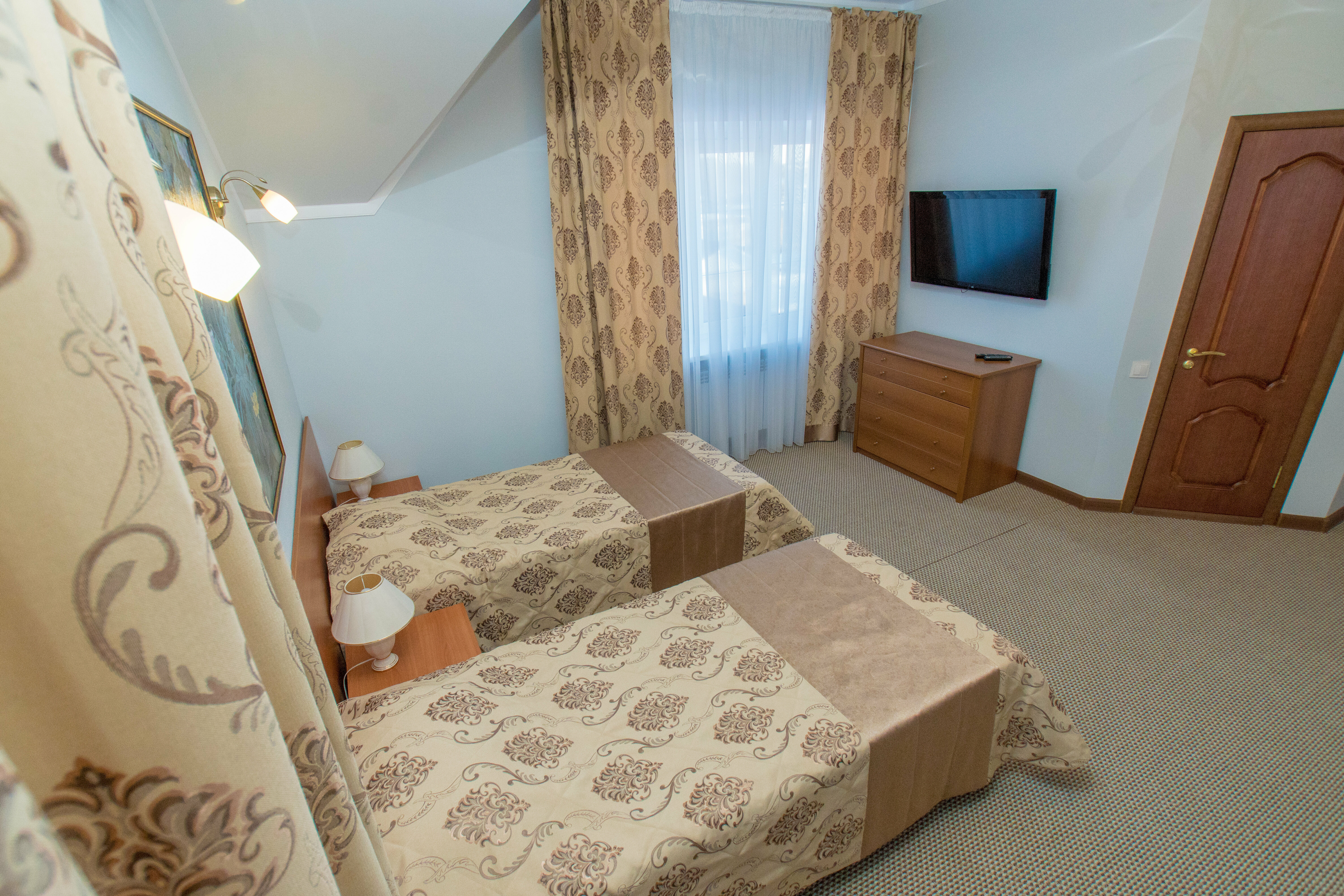 Двухместный номер Делюкс с 2 отдельными кроватями