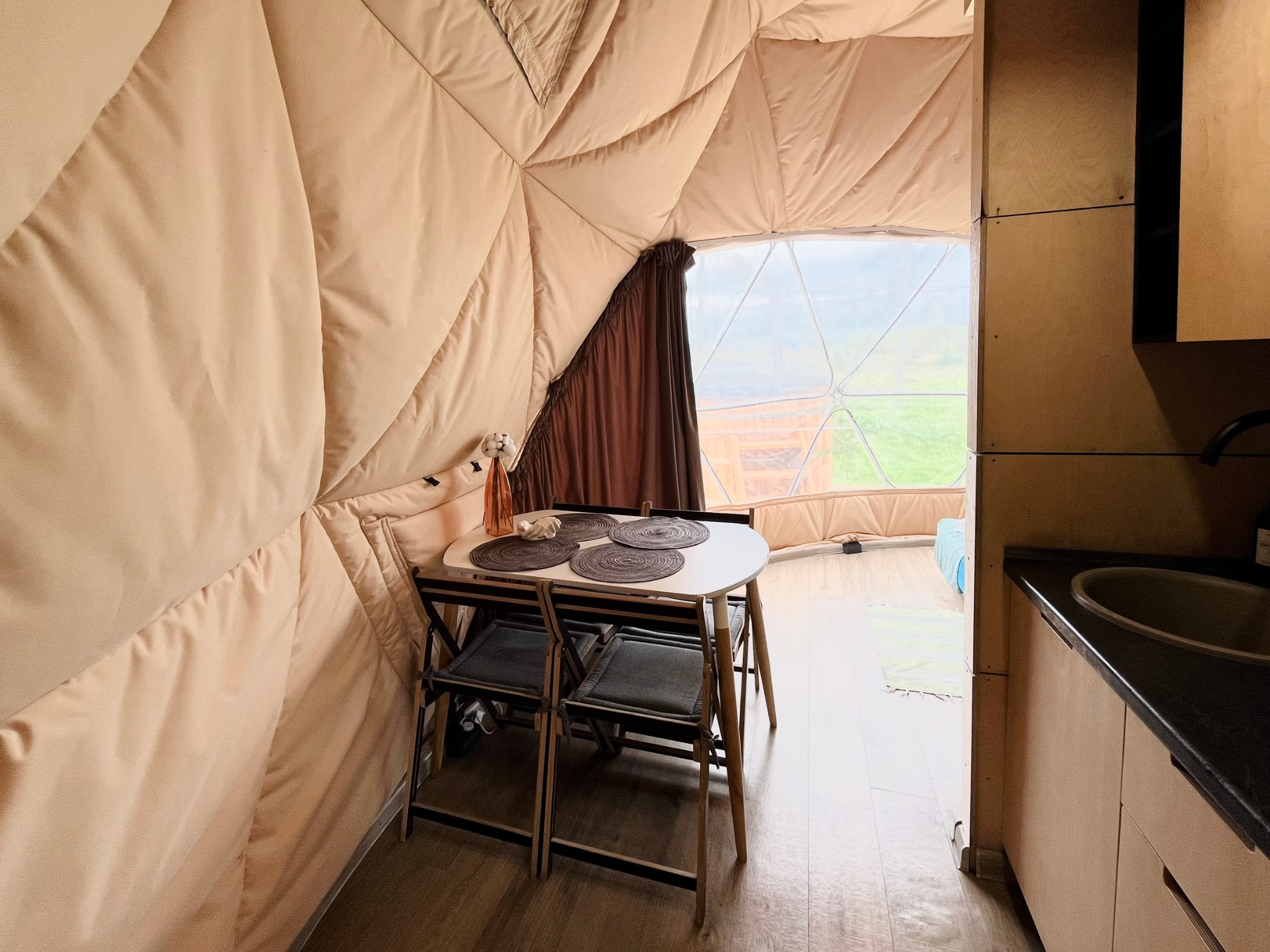 «Геокупол» с купелью