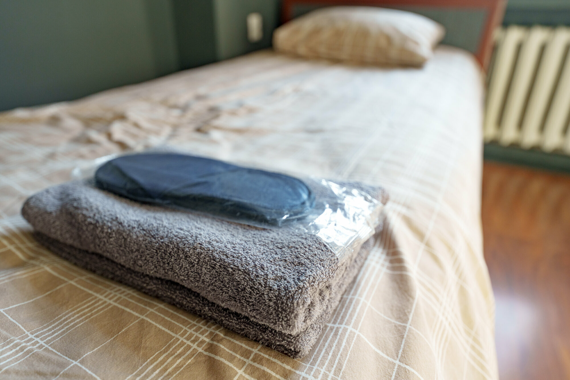 Одноместный номер с общим душем и туалетом