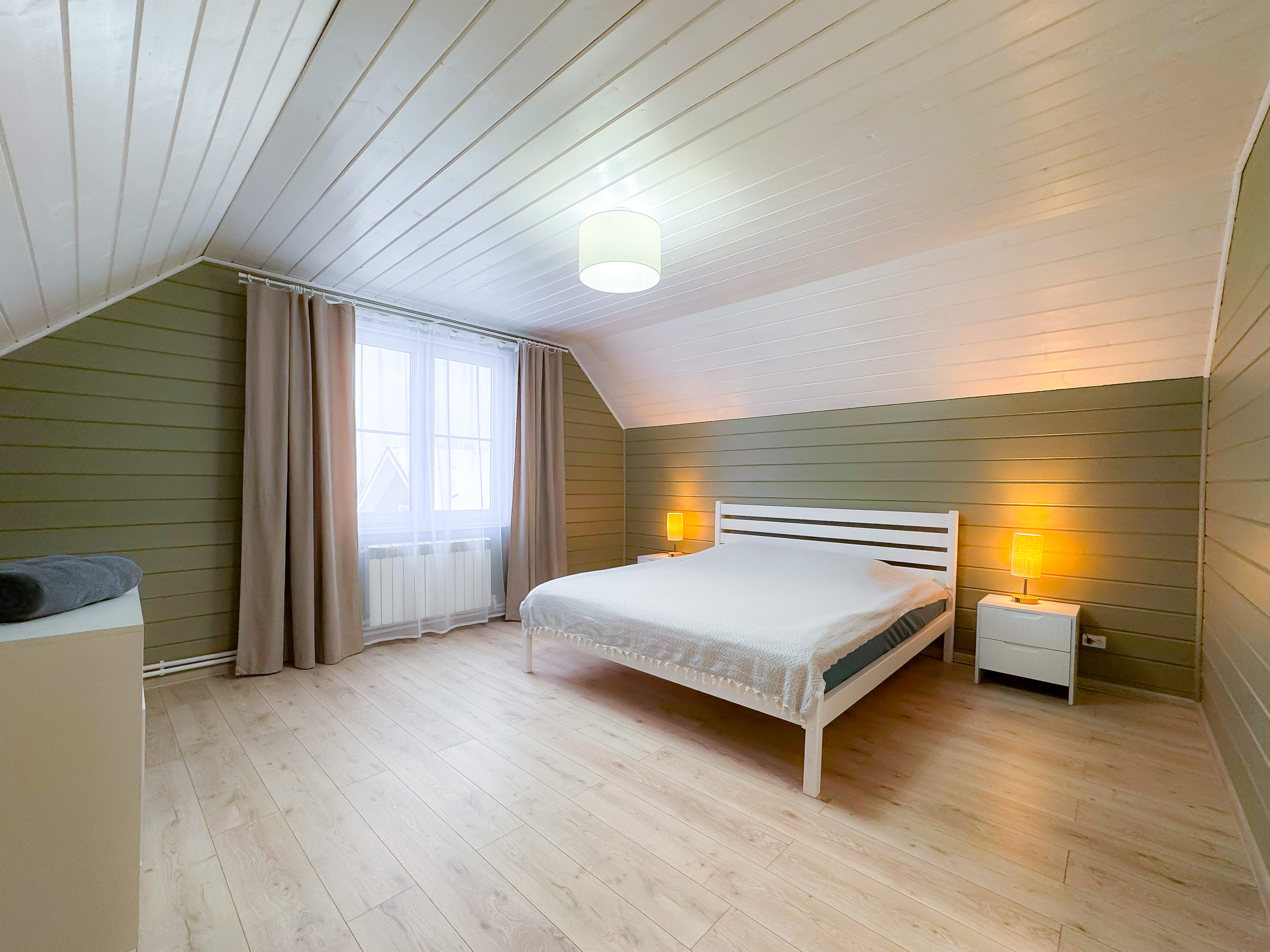 Коттедж улучшенный с мангальной зоной