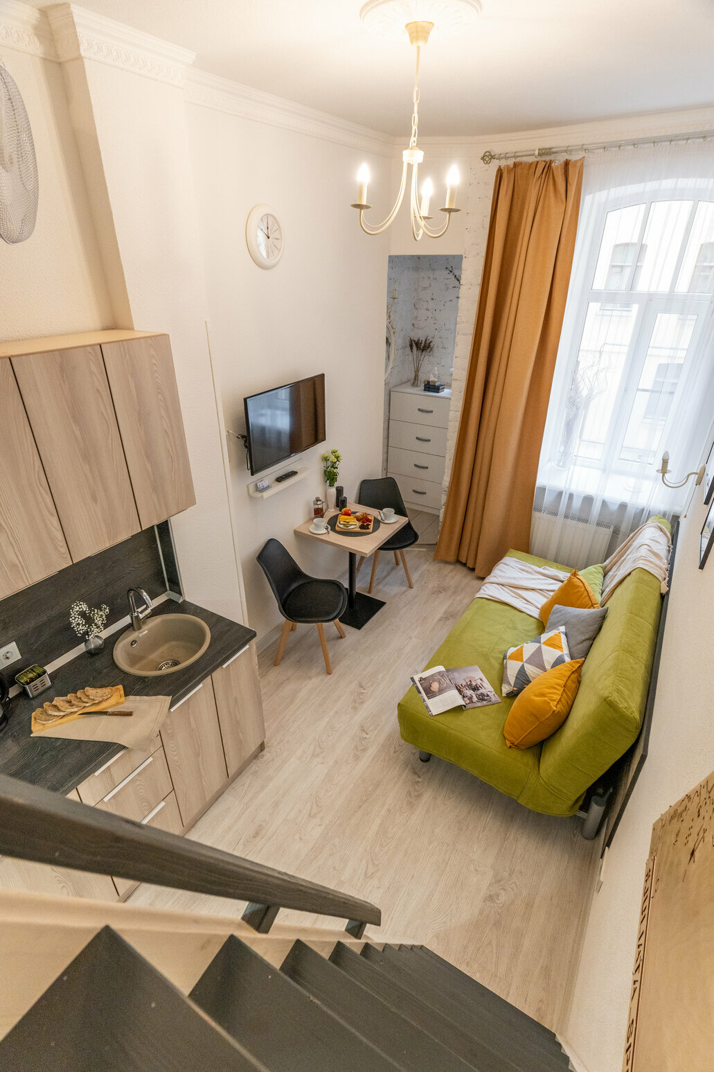 Двухуровневый четырехместный номер