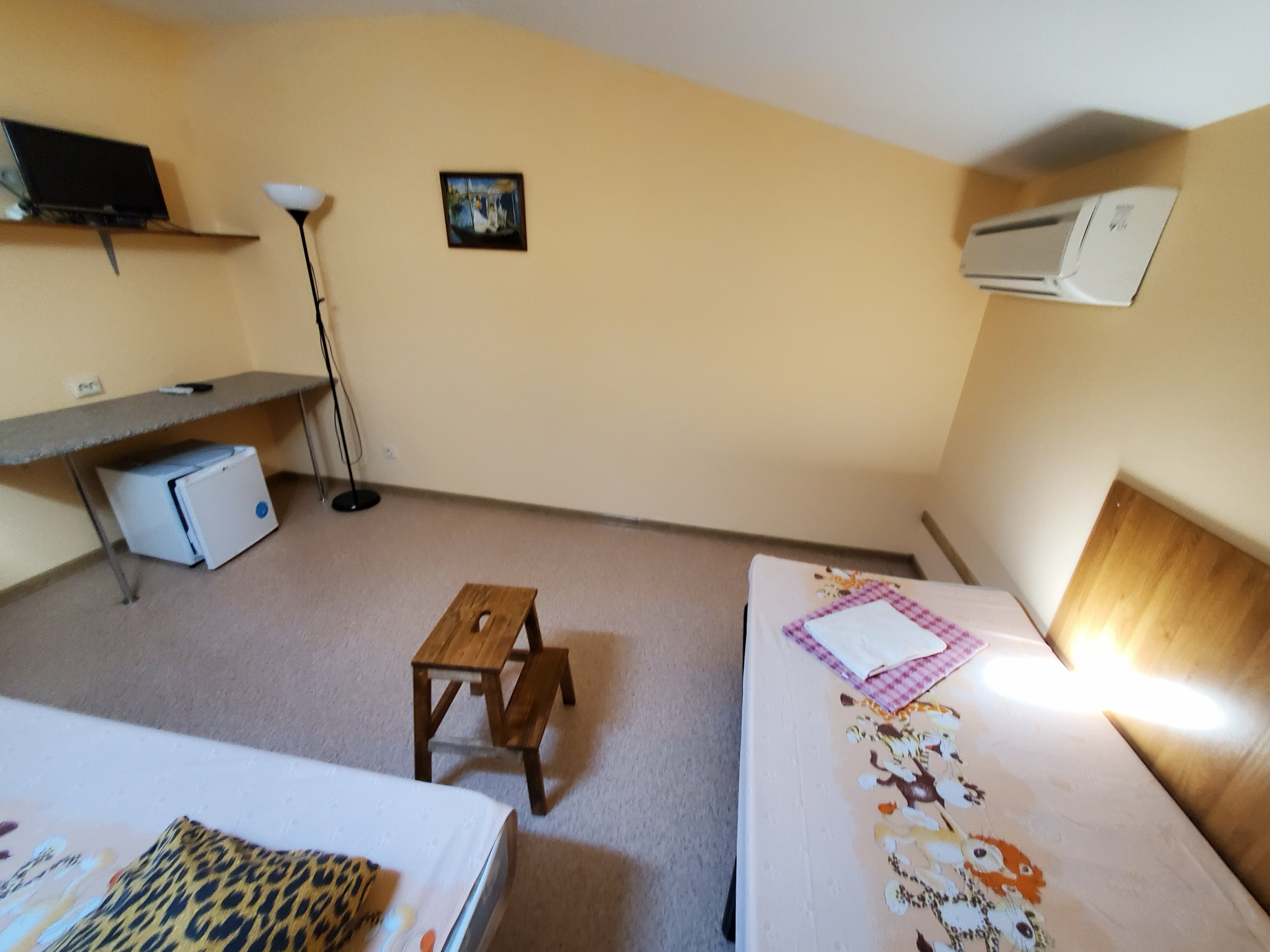 Двухместный номер с 2 отдельными кроватями и душем