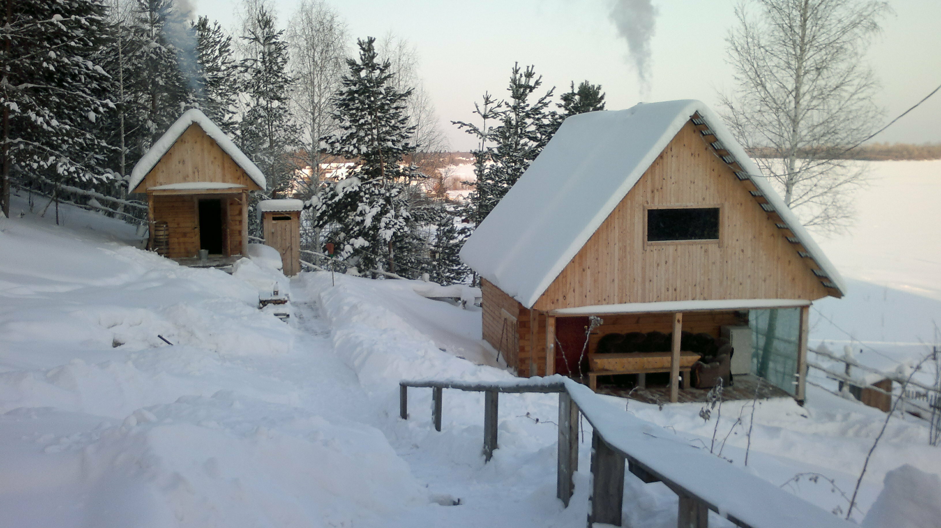 Дом с видом на озеро