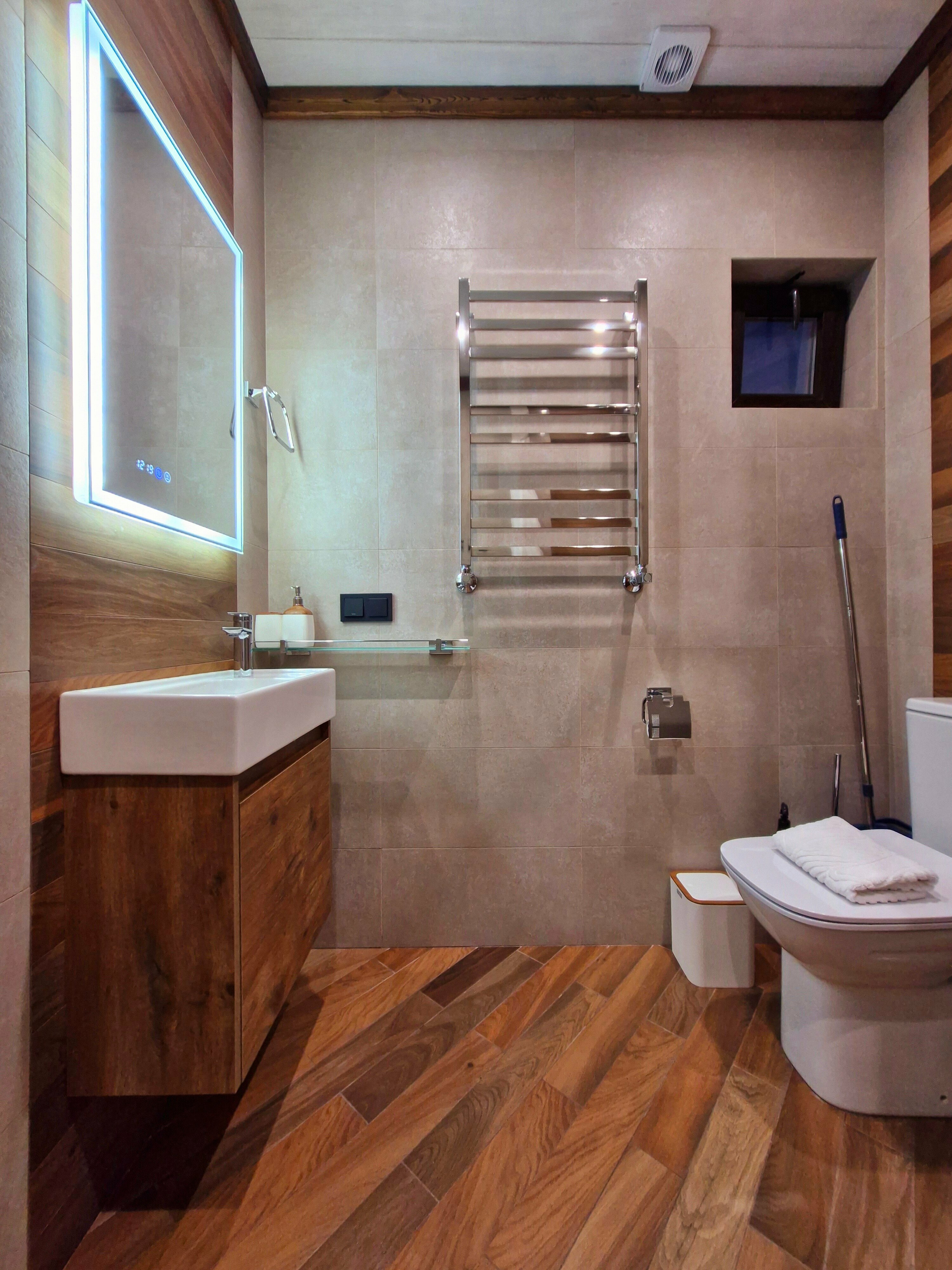 Апартамент-студия с террасой на 1 этаже