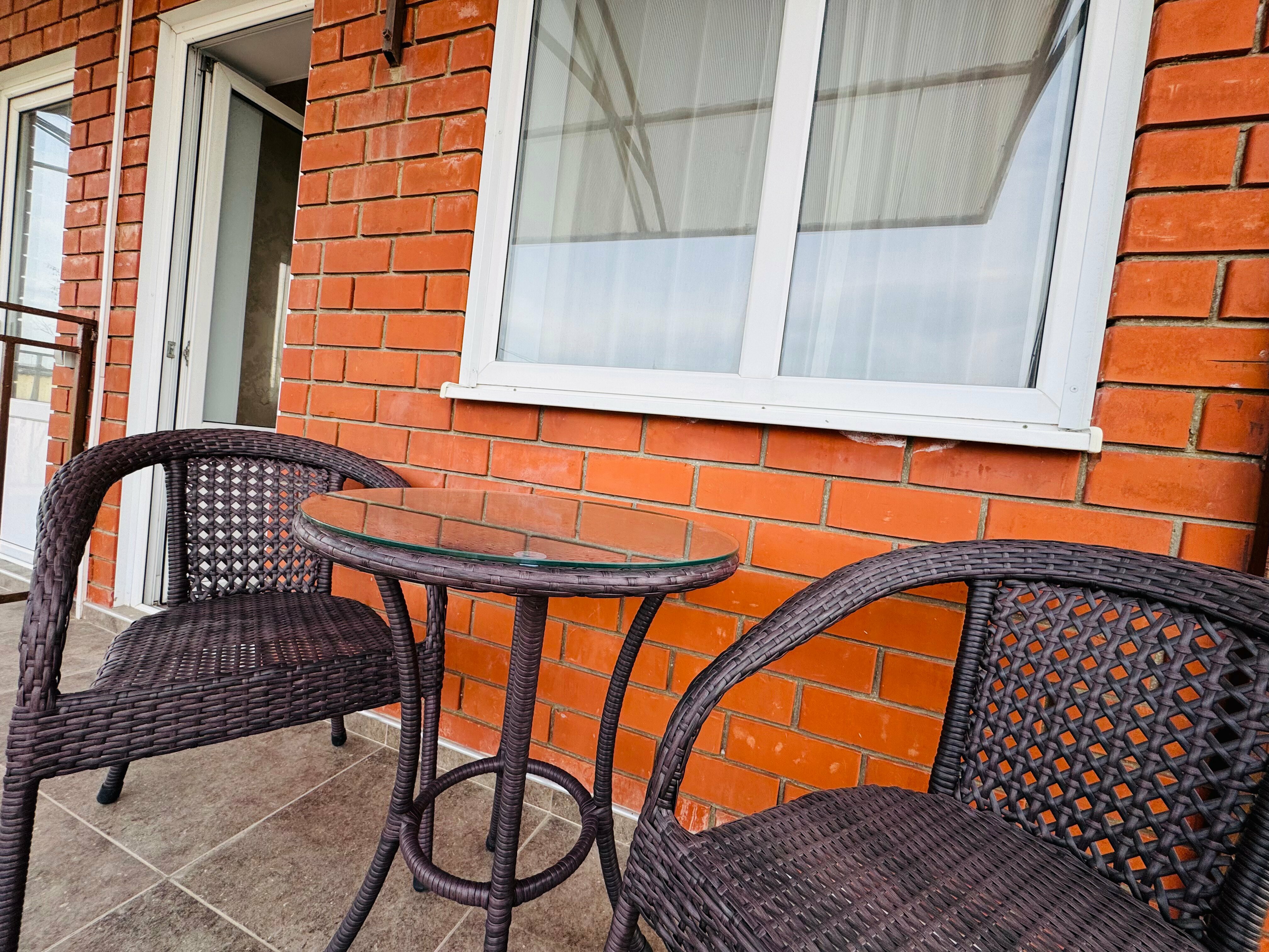 Двухместный номер Делюкс с 1 кроватью и балконом