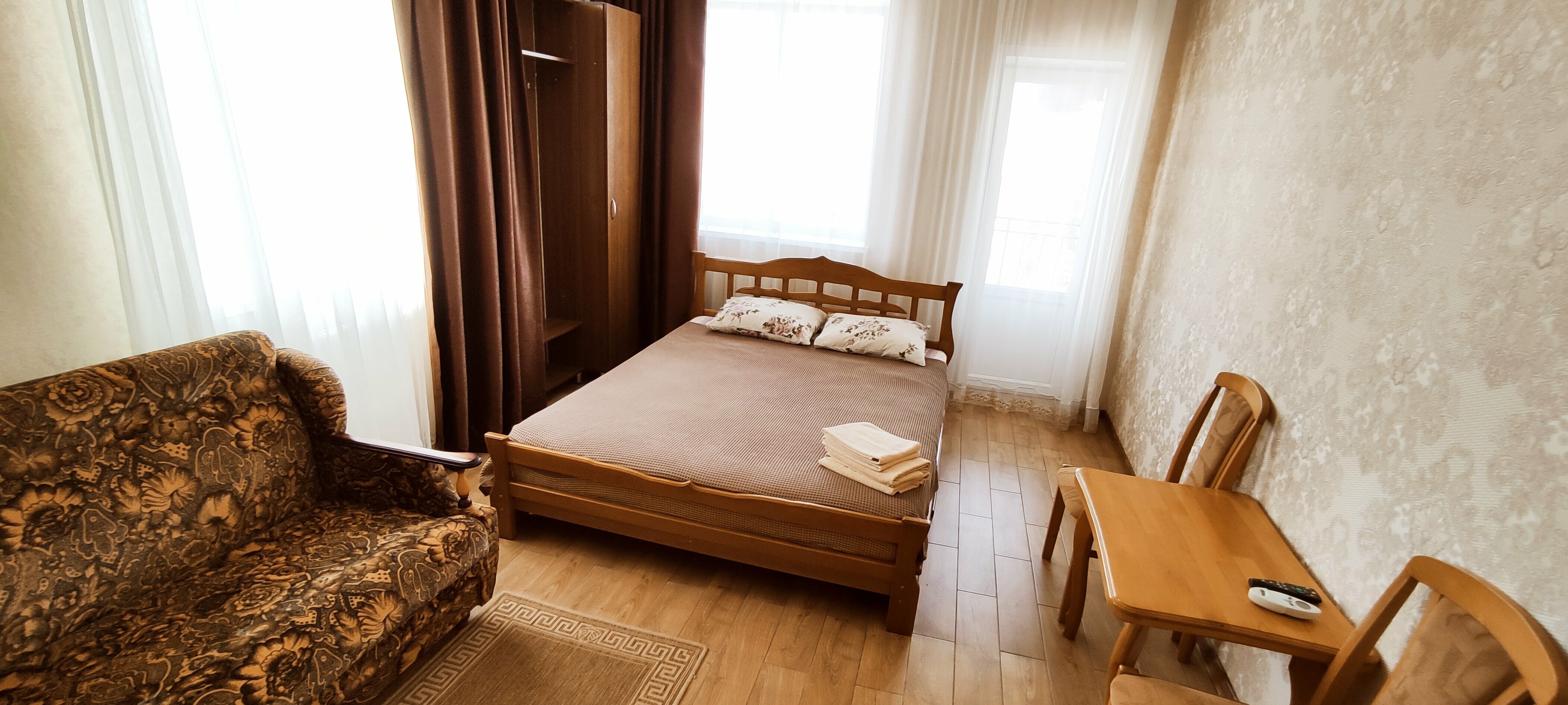 Двухместный номер Делюкс с 1 кроватью и балконом