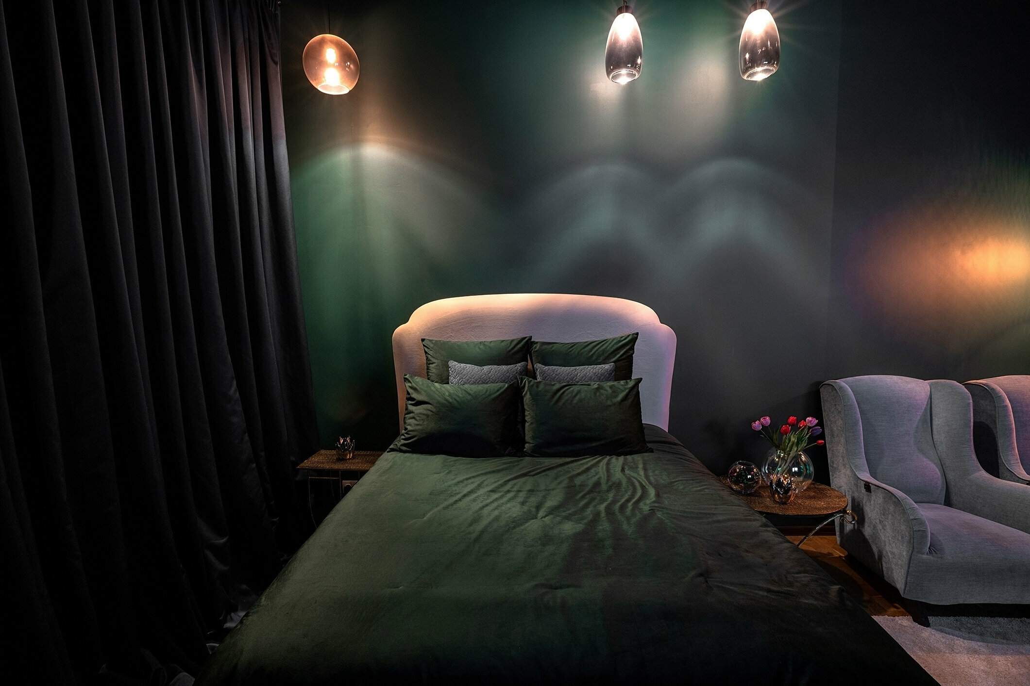 Большой двухместный номер с 1 кроватью