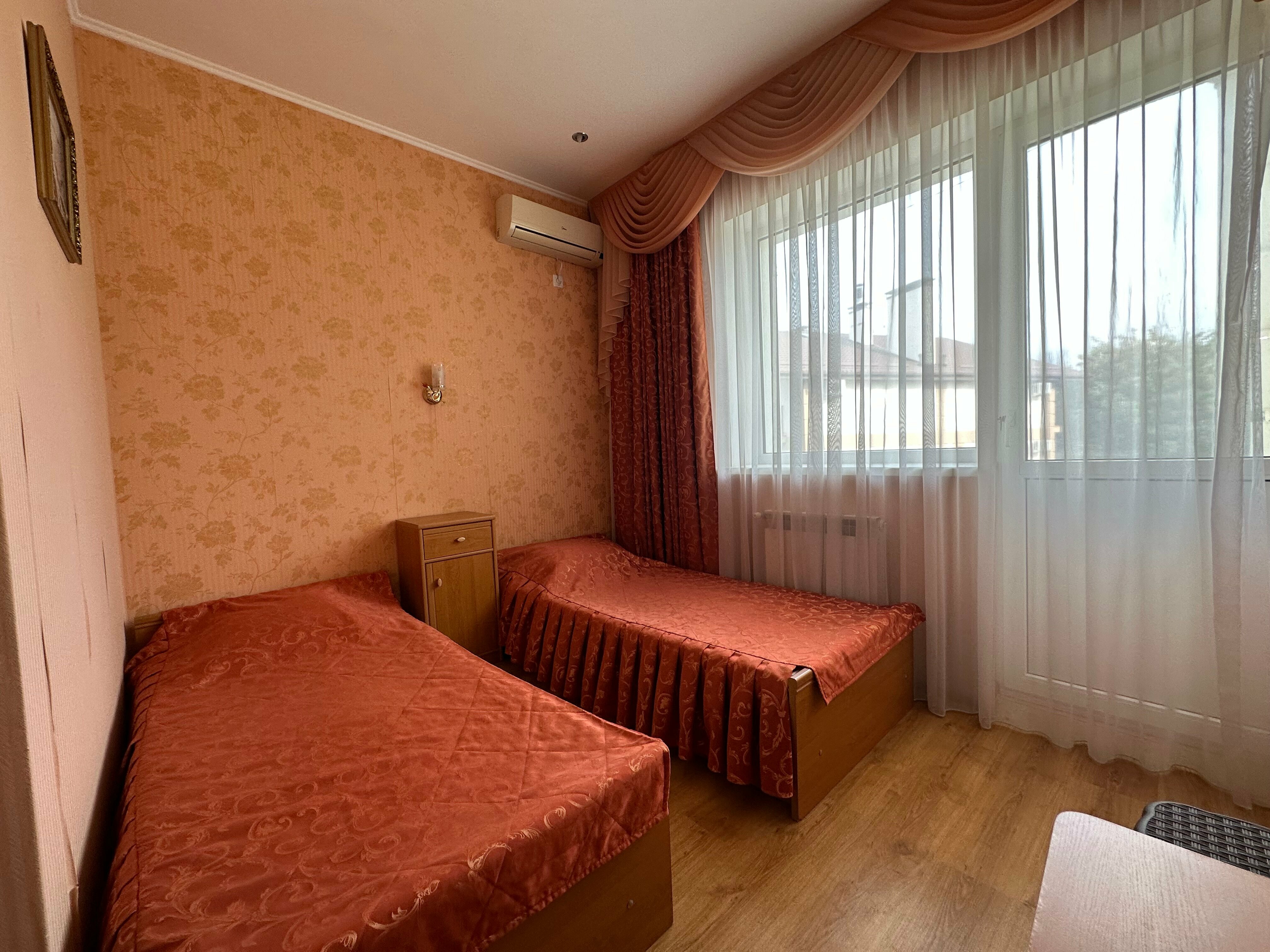 Бюджетный двухместный номер с 2 отдельными кроватями