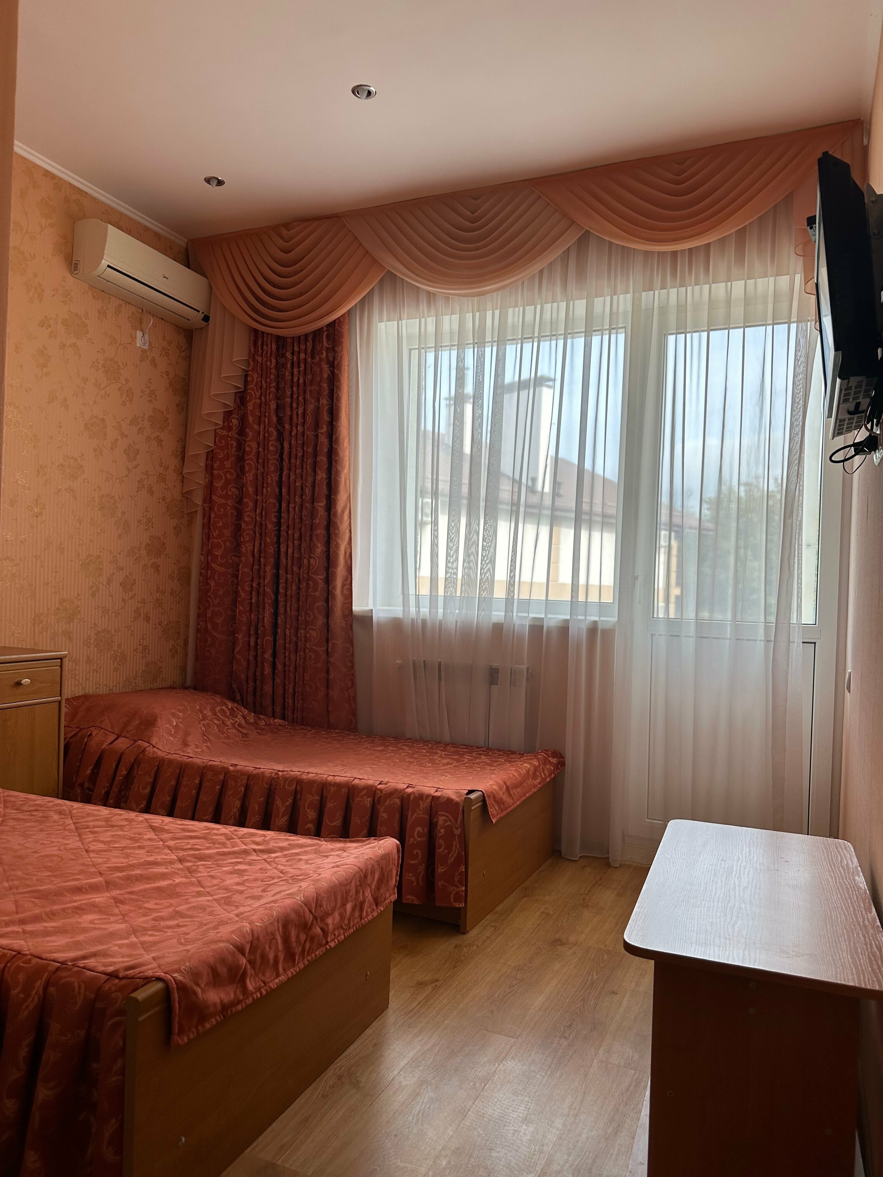 Бюджетный двухместный номер с 2 отдельными кроватями