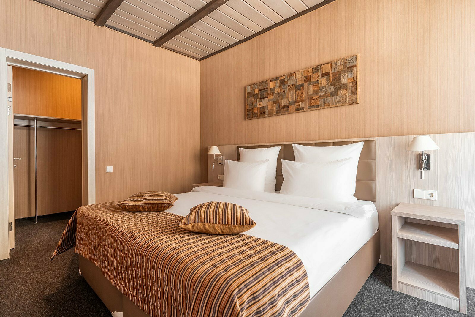 Семейный люкс с одной спальней и кухней